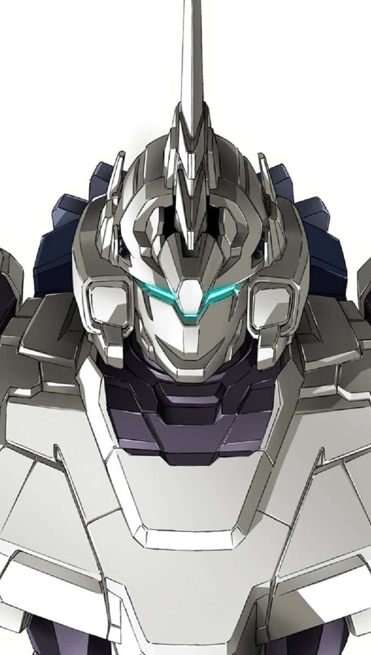 Gundam Unicorn, silver, blue, HD Phone Wallpaper