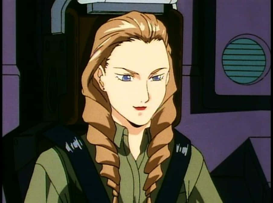 Gundam Wing, Sally Po, blonde anime pilot, SD Desktop Wallpaper