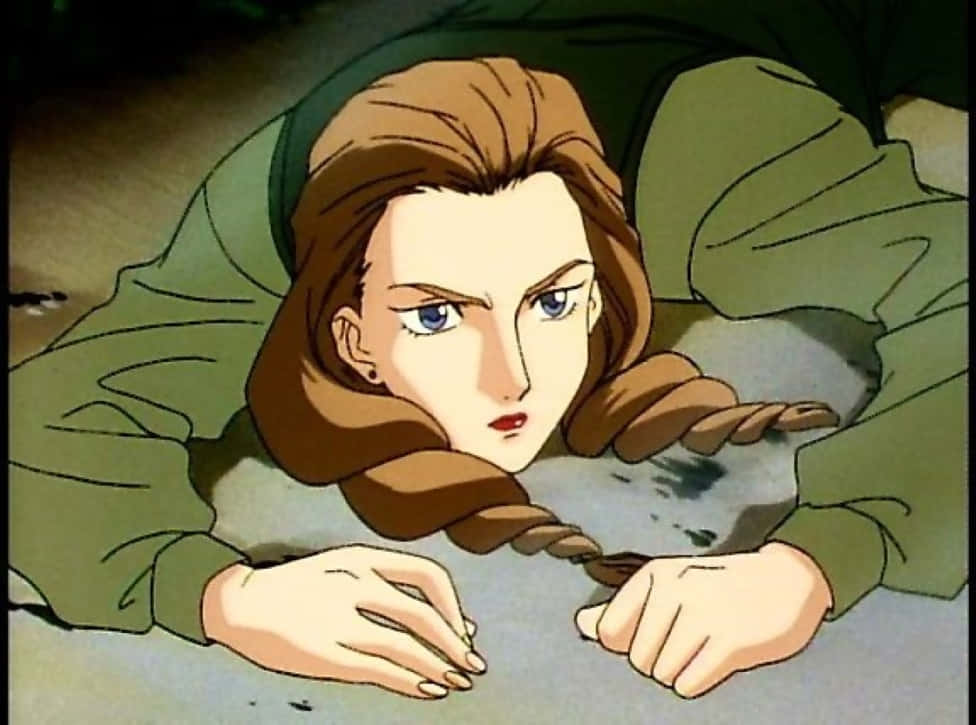Gundam Wing, Sally Po, heavy arms, SD Desktop Wallpaper
