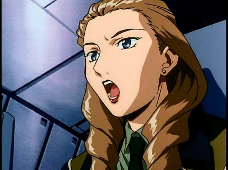 Gundam Wing, Sally Po, futuristic cockpit, SD Desktop Wallpaper