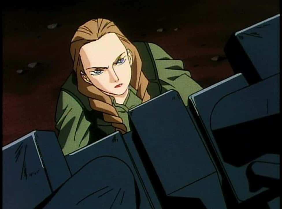 Gundam Wing, Sally Po, anime woman, SD Desktop Wallpaper