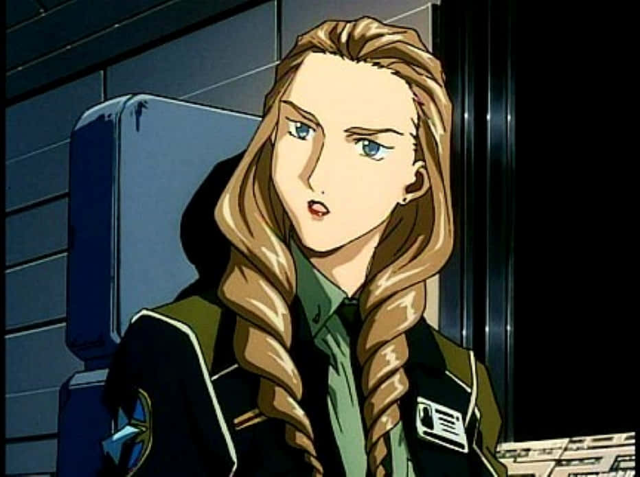 Gundam Wing, Sally Po, cockpit, SD Desktop Wallpaper