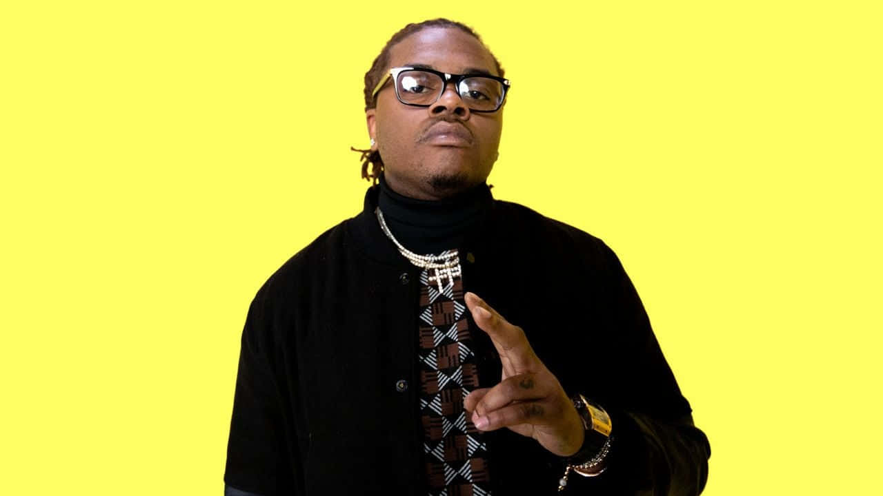 Gunna, Genius Interview, patterned tie, HD Desktop Wallpaper