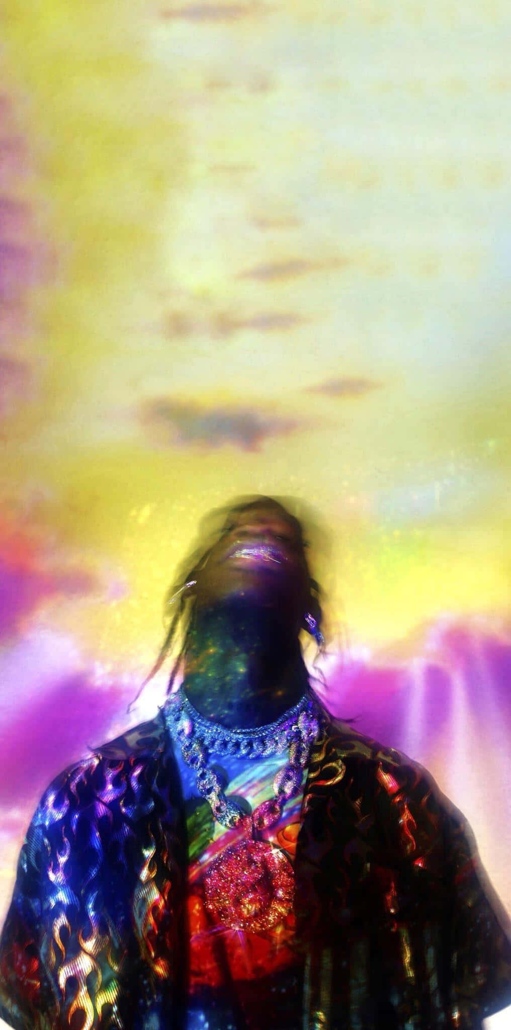 Gunna, cosmic sky, yellow, Full HD Phone Wallpaper