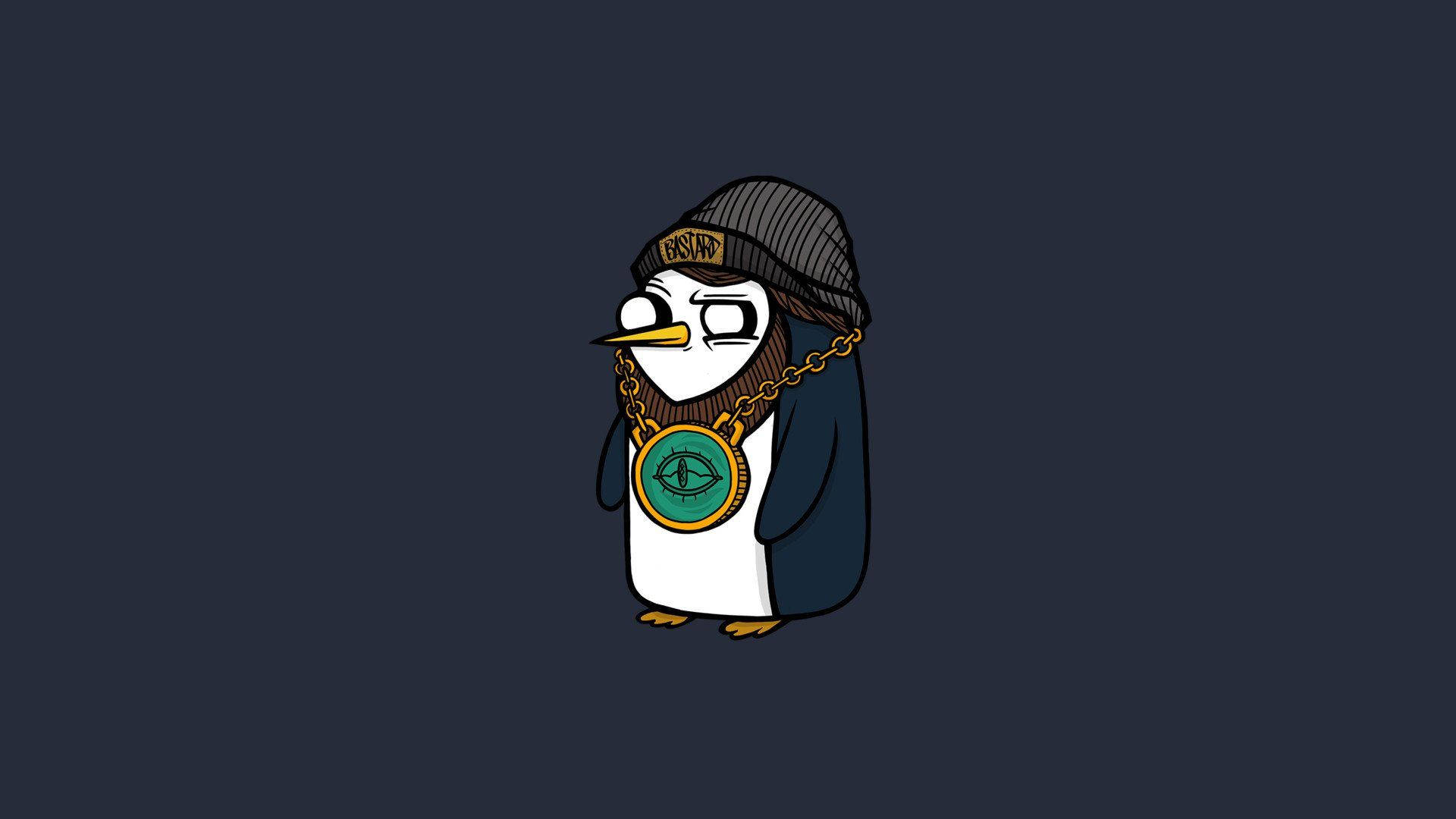 Gunter, Adventure Time, beanie, Full HD Desktop Wallpaper