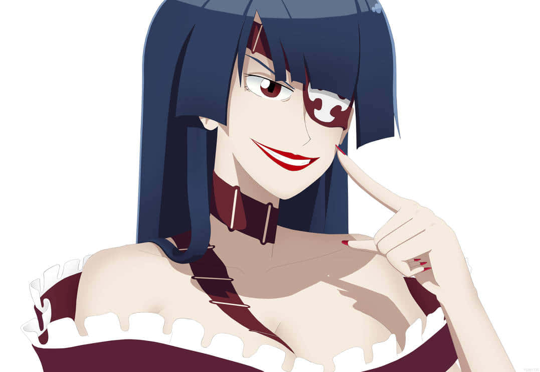 Gurren Lagann, Adiane, dark blue hair, SD Desktop Wallpaper