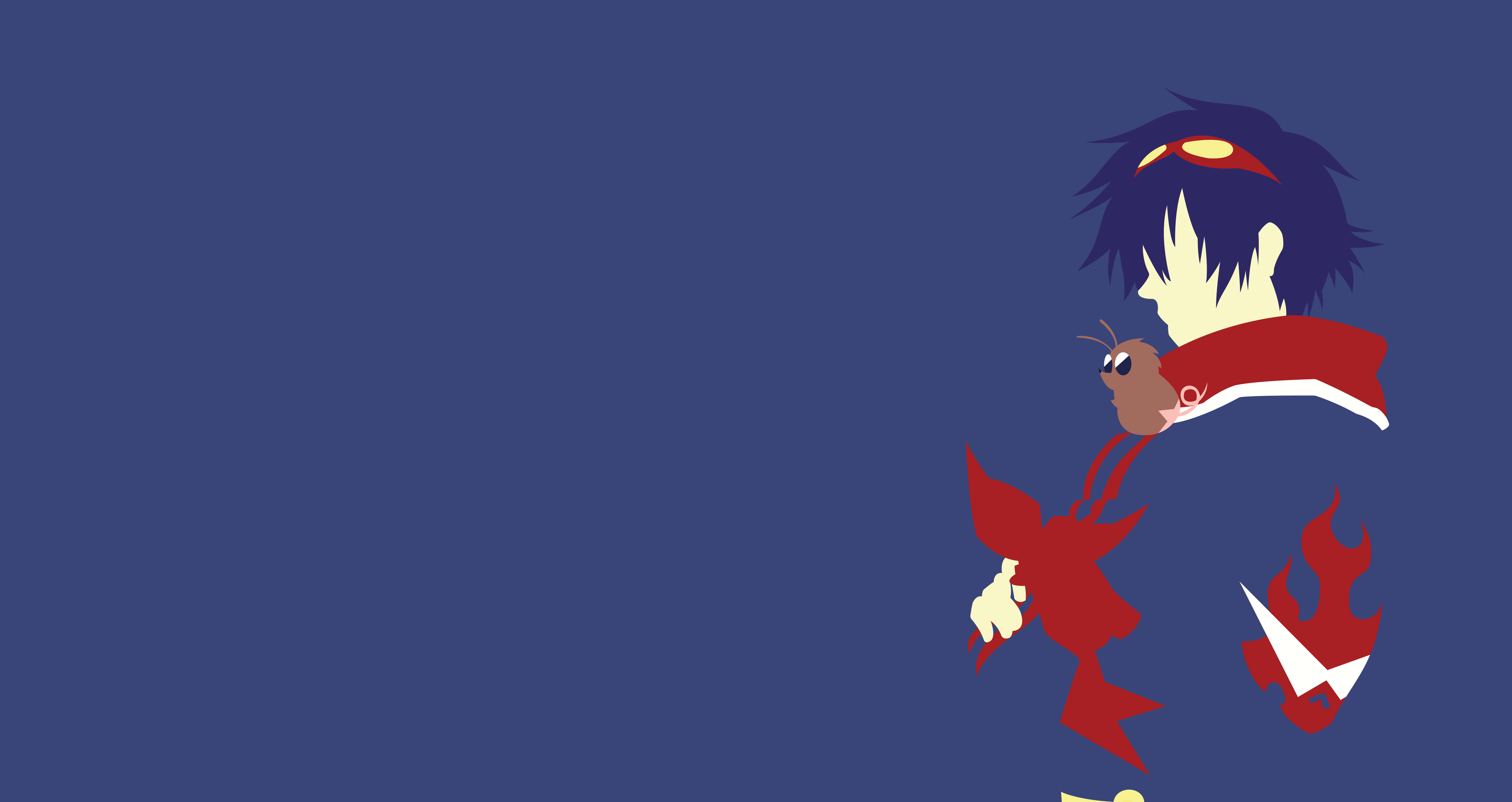 Gurren Lagann, Simon, signature outfit, 8K Desktop Wallpaper
