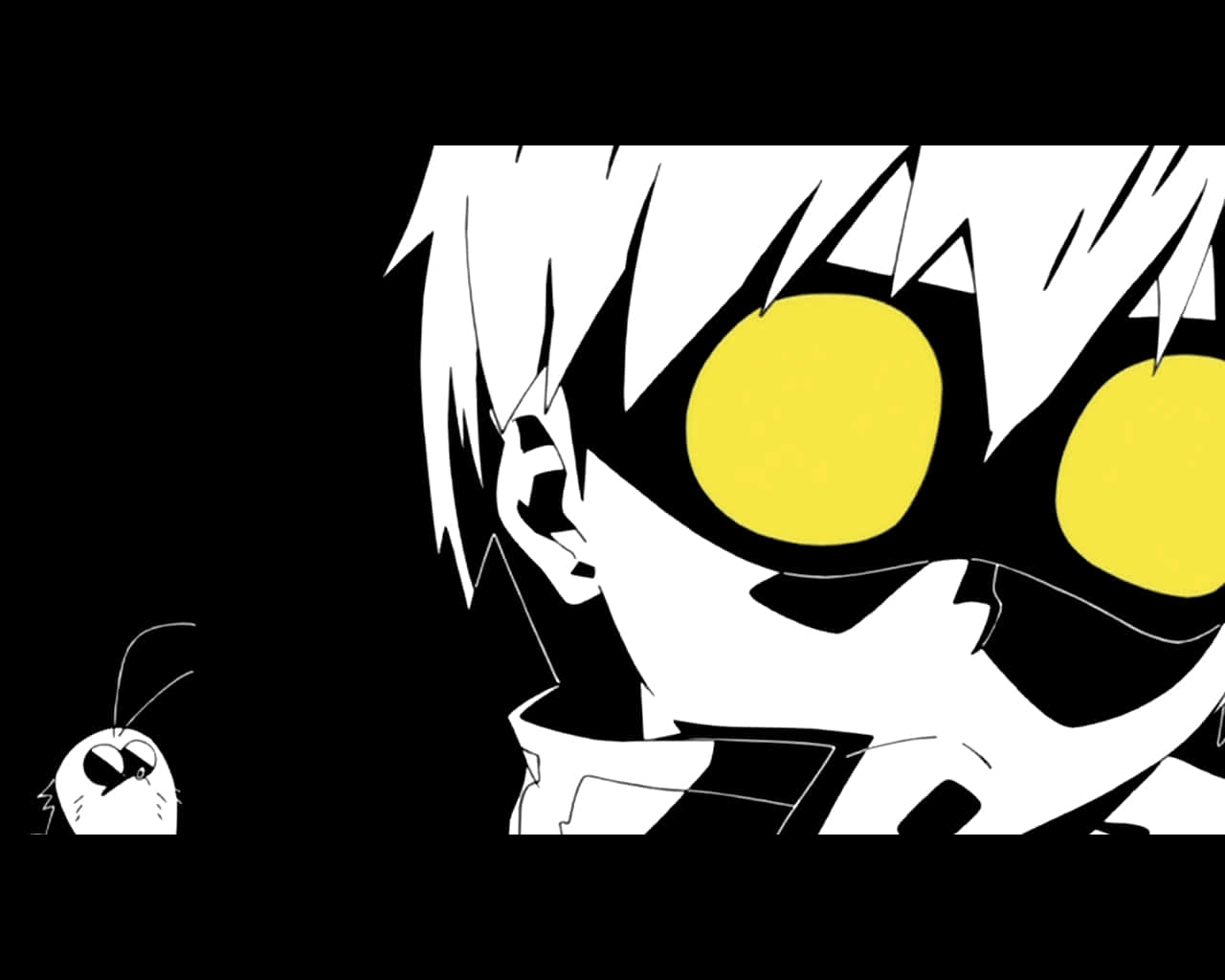 Gurren Lagann, Simon, spiky white hair, HD Desktop Wallpaper