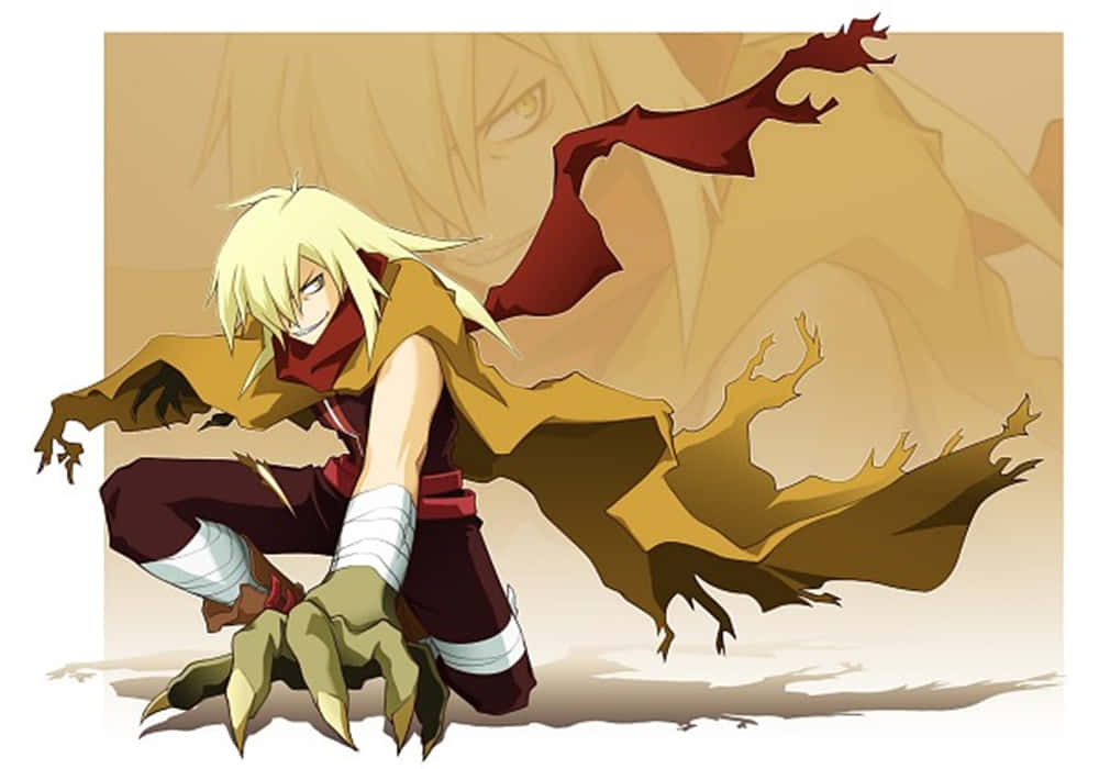 Gurren Lagann, Viral, blonde anime character, SD Desktop Wallpaper