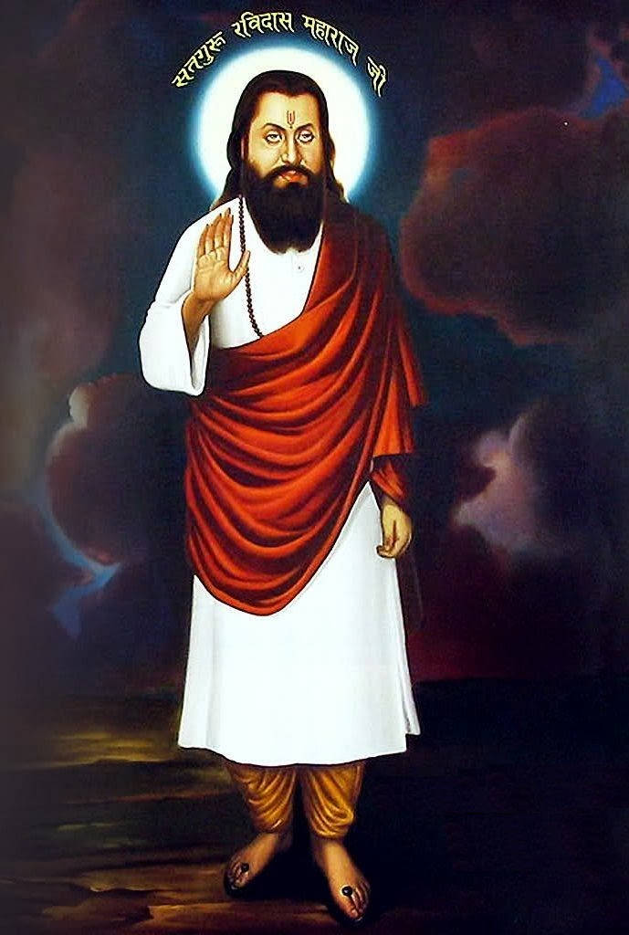 Guru Ravidass, Bhakti Movement, red dhoti, SD Phone Wallpaper
