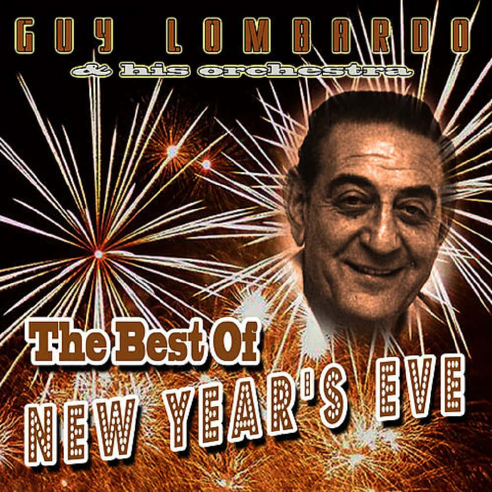 Guy Lombardo, fireworks, dark background, SD Desktop Wallpaper