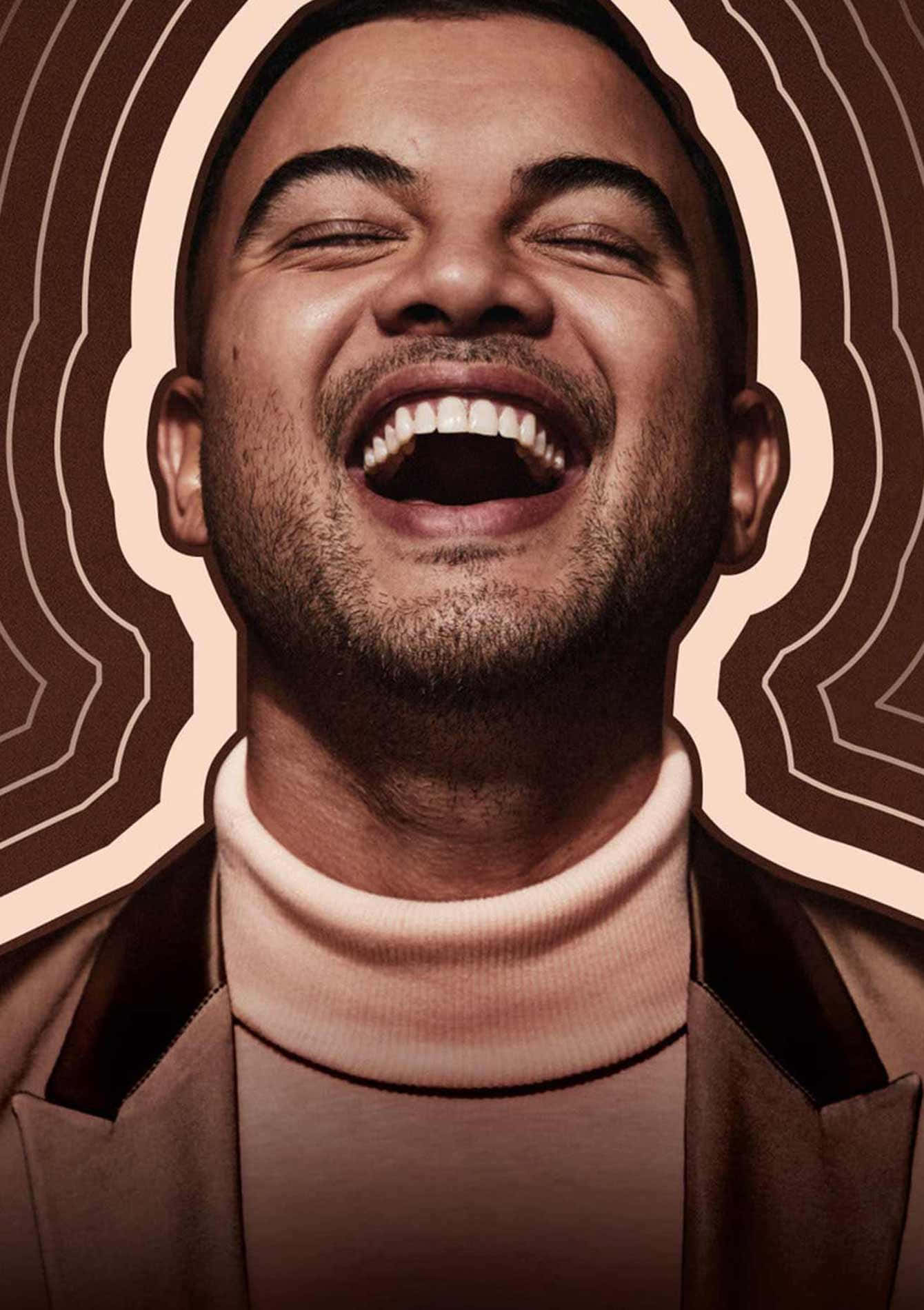 Guy Sebastian, brown, cream, HD Phone Wallpaper