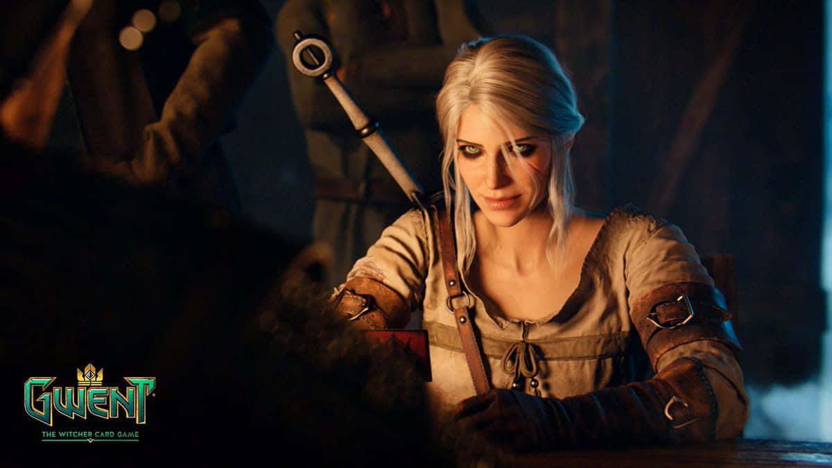 Gwent The Witcher Card Game, witcher, leather armor, SD Desktop Wallpaper
