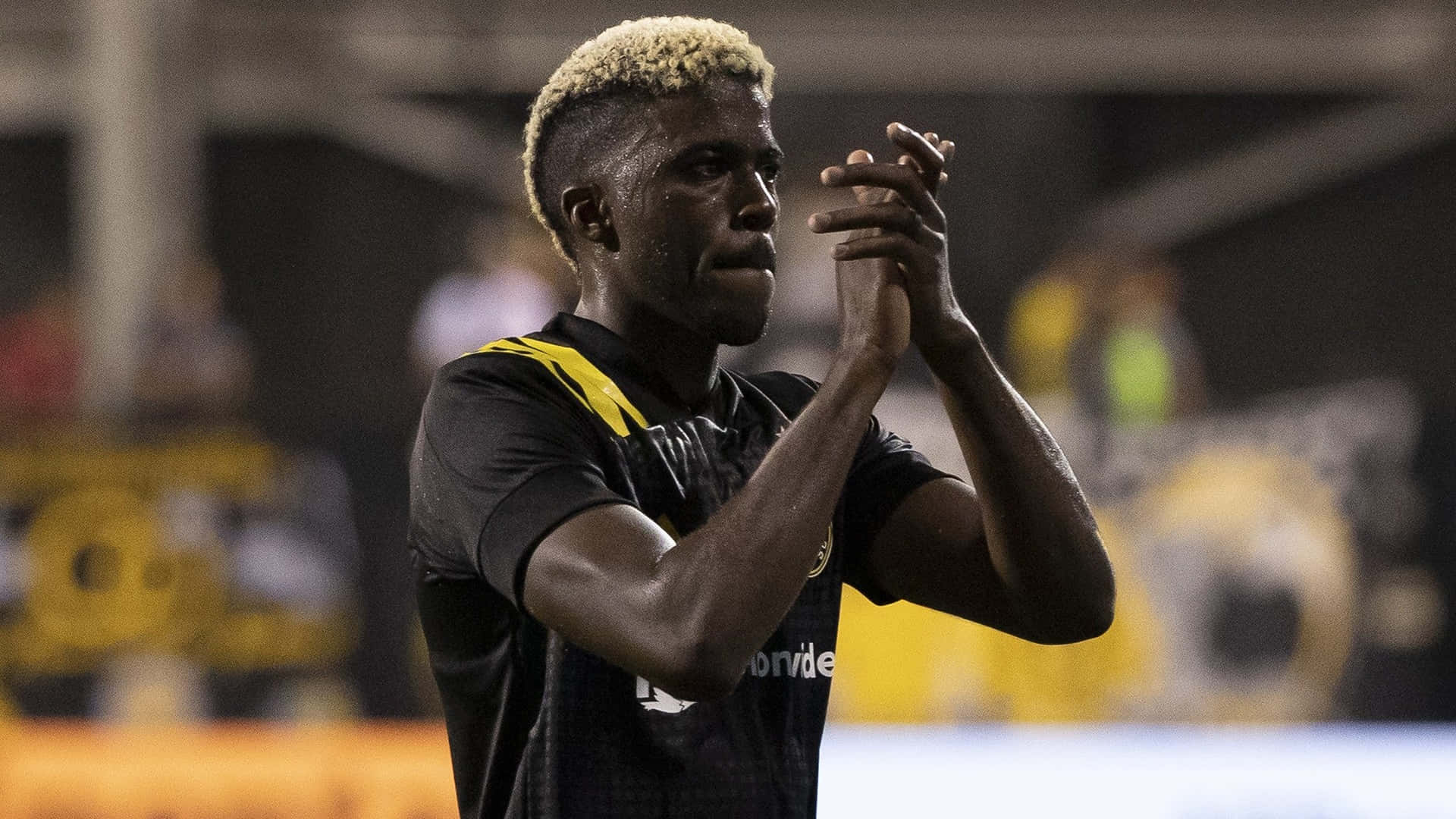 Gyasi Zardes, stadium lights, night, Full HD Desktop Wallpaper