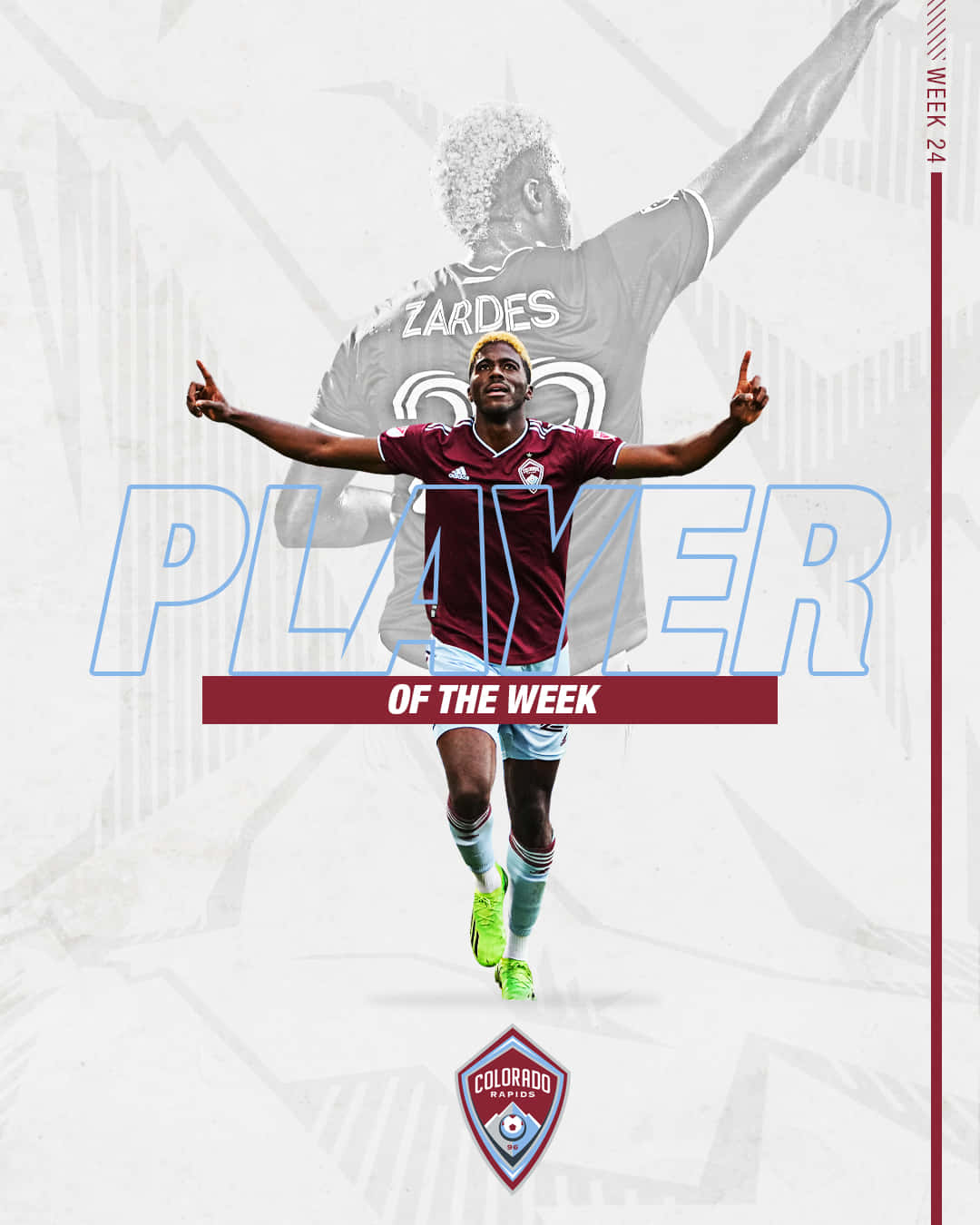 Gyasi Zardes, maroon jersey, soccer player, HD Phone Wallpaper