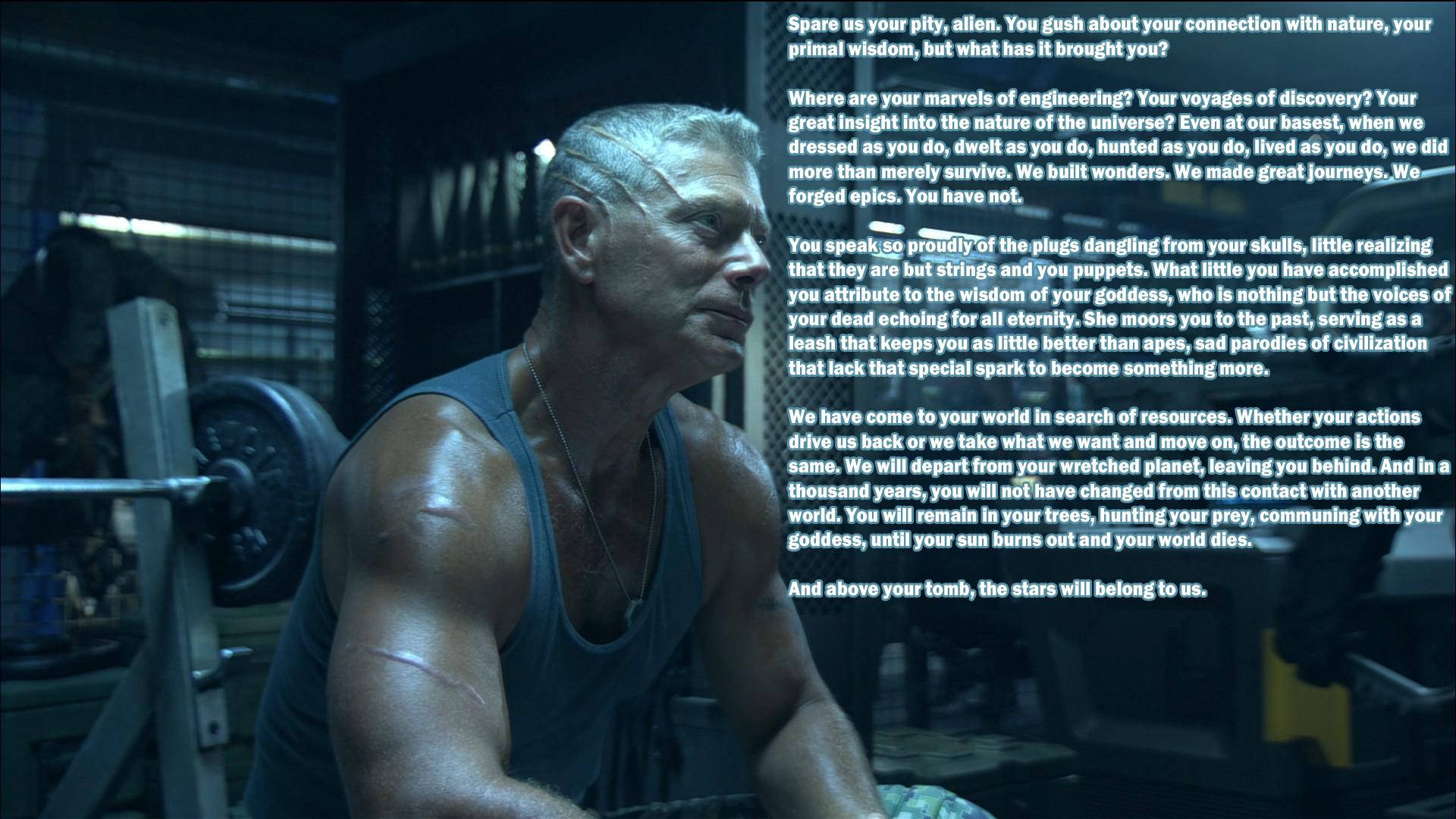 muscular man, slicked-back hair, dim gym, Full HD Desktop Wallpaper