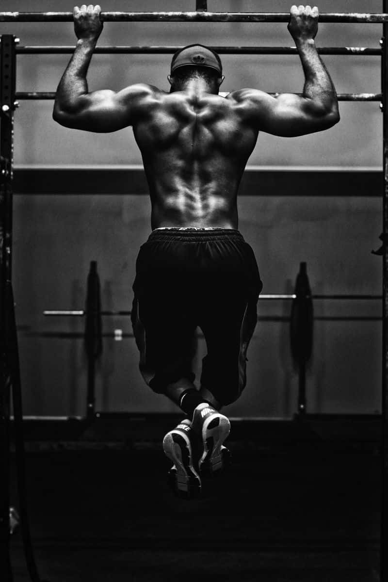 gym, iPhone, pull-up bar, SD Phone Wallpaper