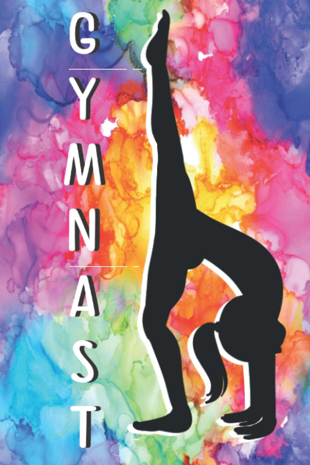 gymnast, handstand pose, black silhouette, HD Phone Wallpaper