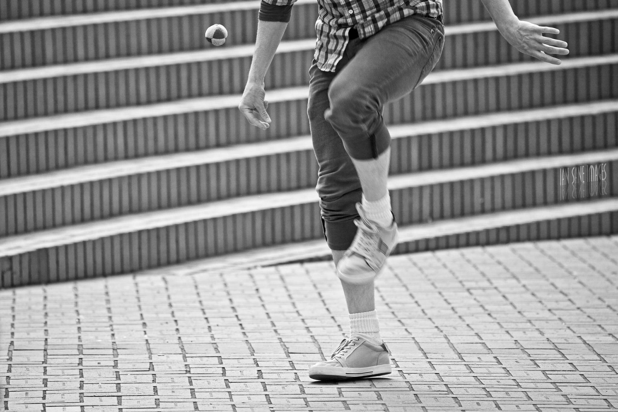 Hacky Sack, plaid shirt, capri pants, Full HD Desktop Wallpaper