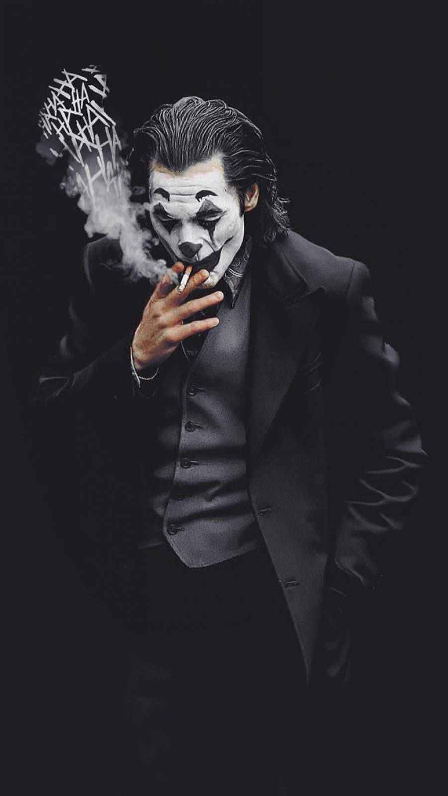 3D Joker, iPhone, smoking, HD Phone Wallpaper