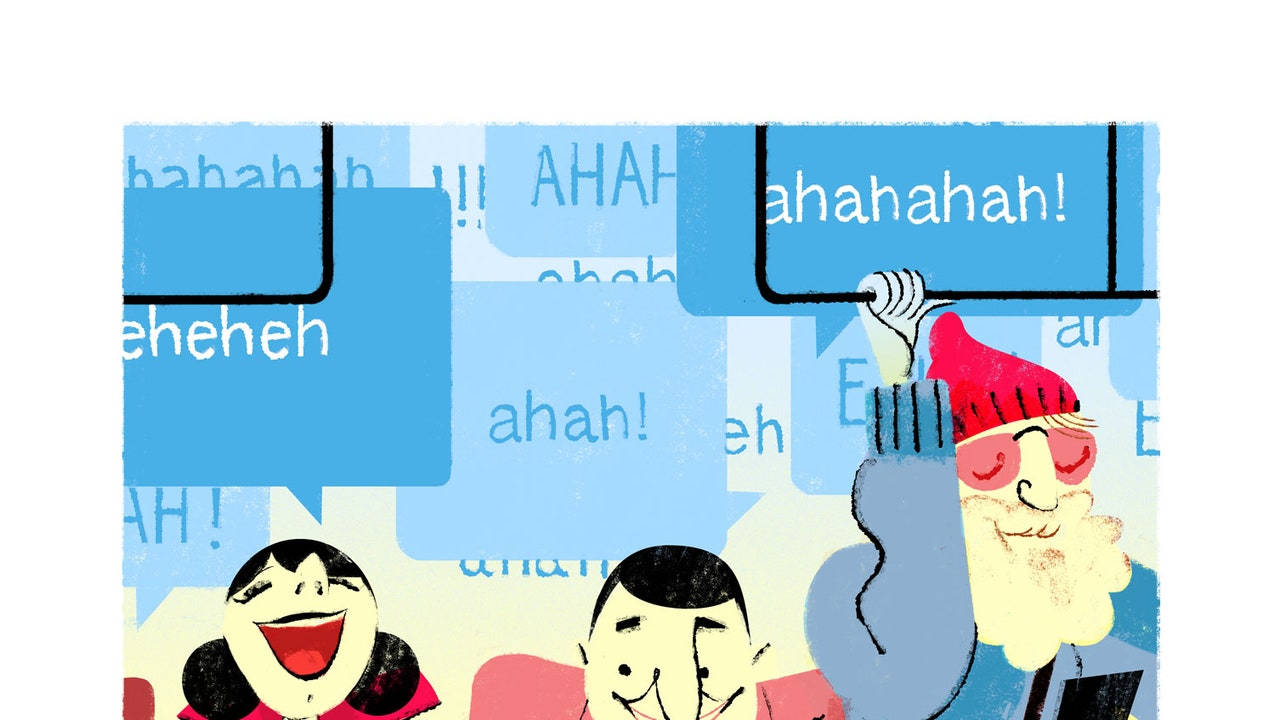Hahaha, train, cartoon characters, HD Desktop Wallpaper