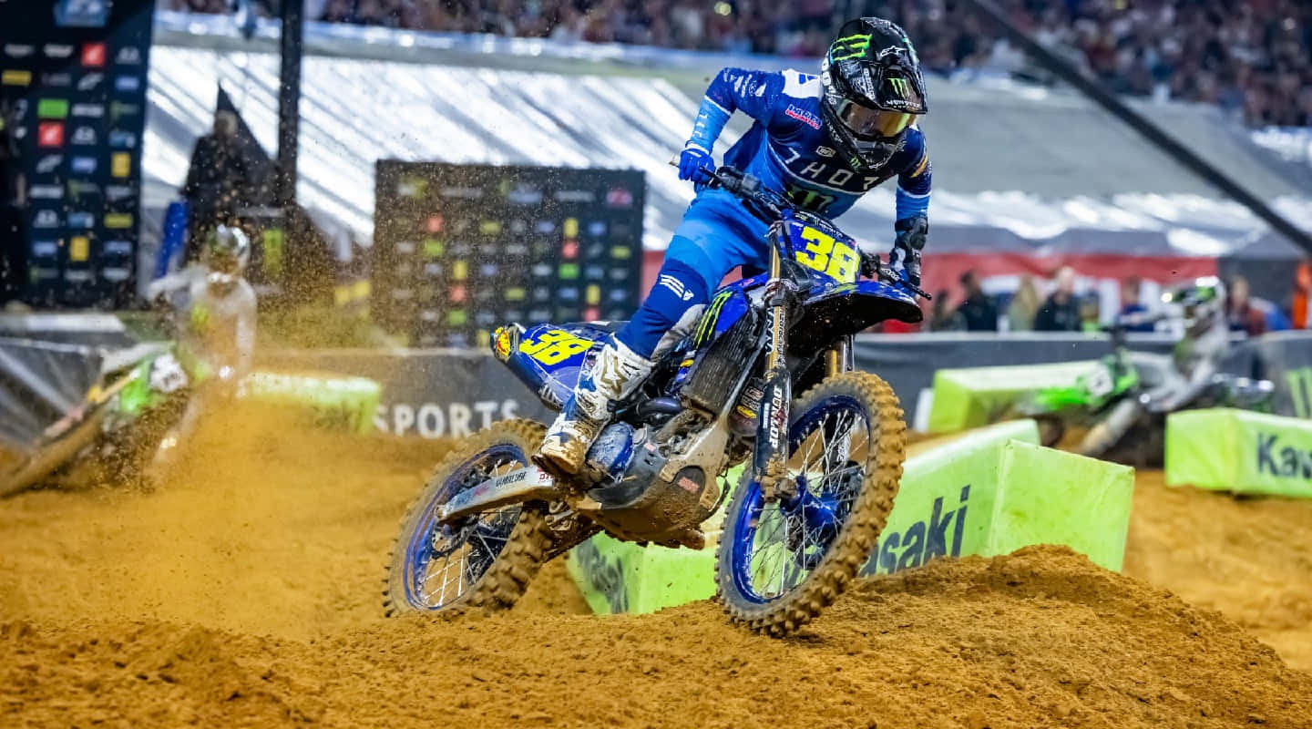 Haiden Deegan, number 38, dirt track, HD Desktop Wallpaper