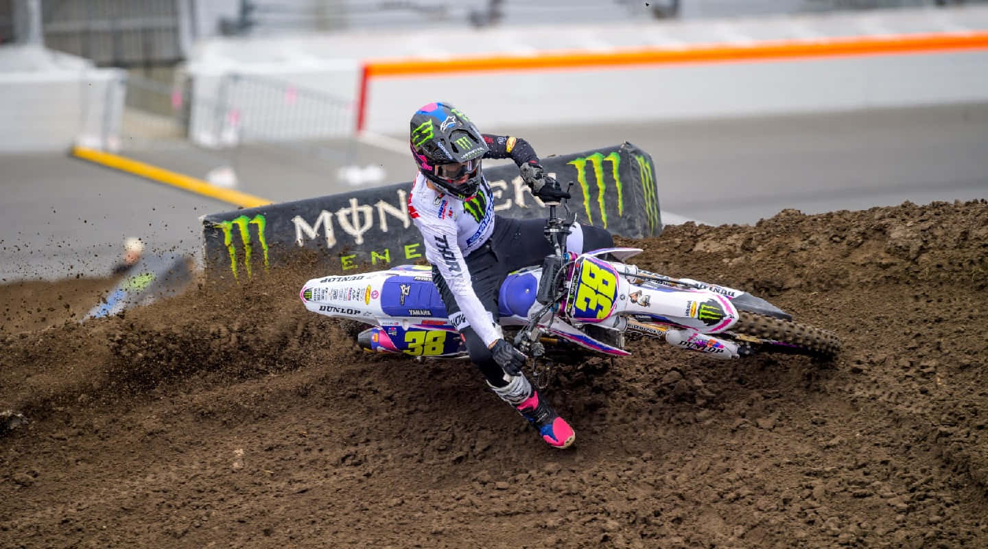 Haiden Deegan, motocross racer, dirt track, HD Desktop Wallpaper