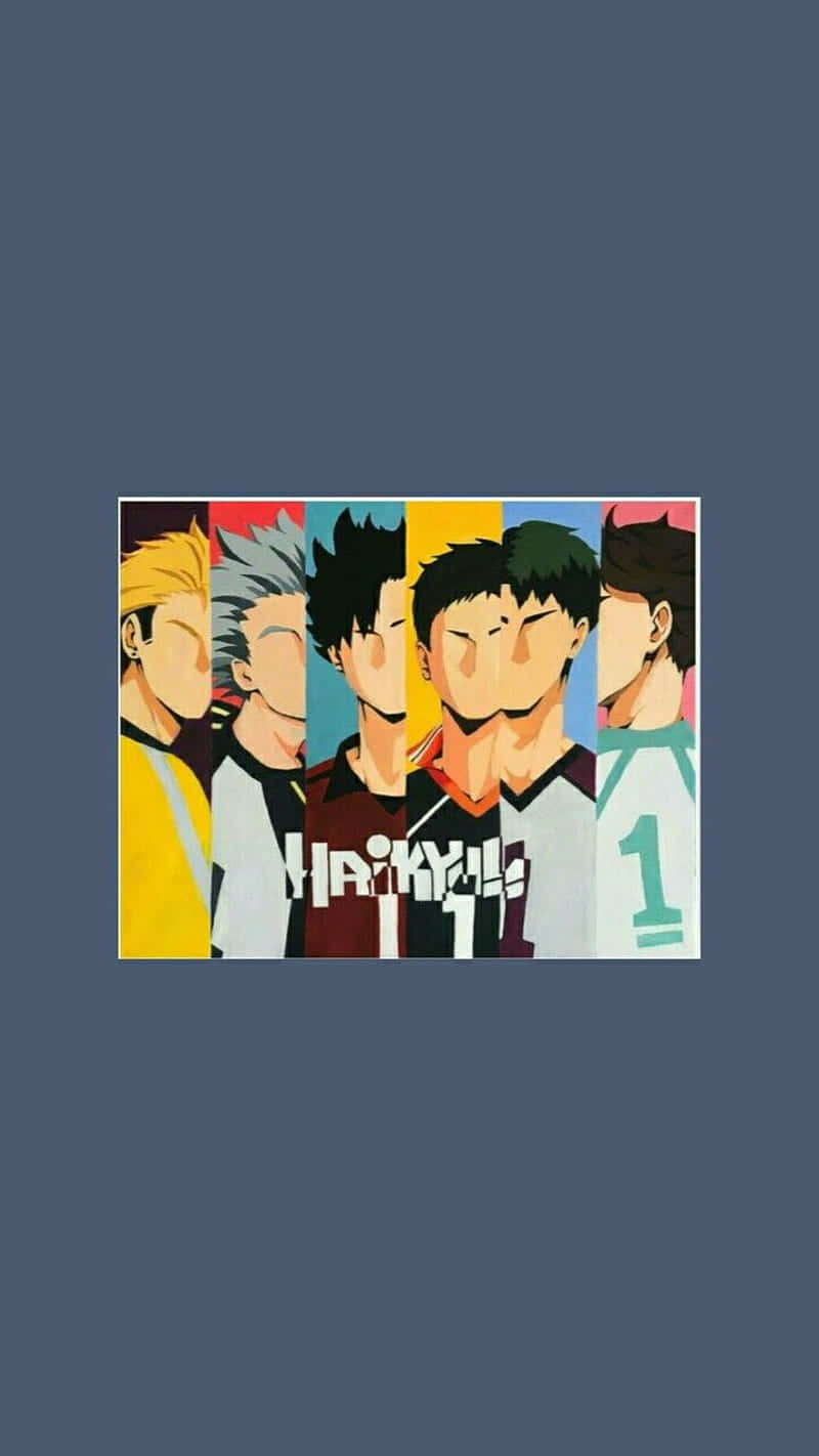 Haikyuu Captains, anime volleyball players, team jerseys, HD Phone Wallpaper