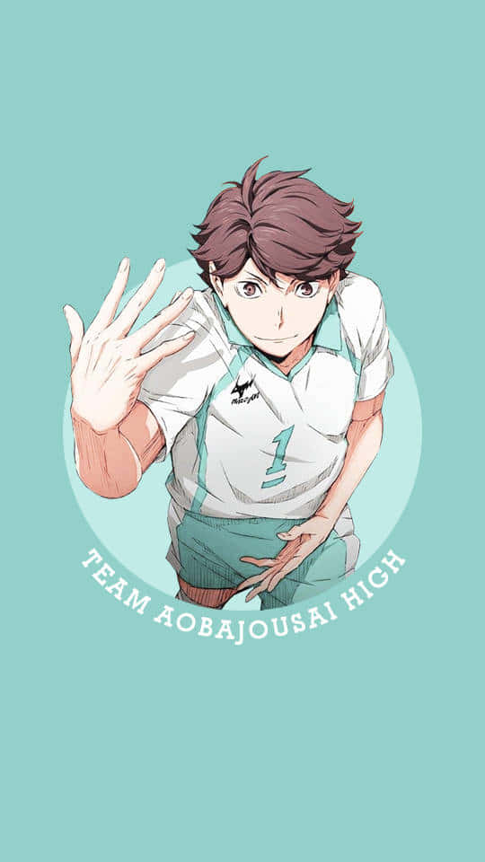 Haikyuu Captains, white jersey, number one, SD Phone Wallpaper