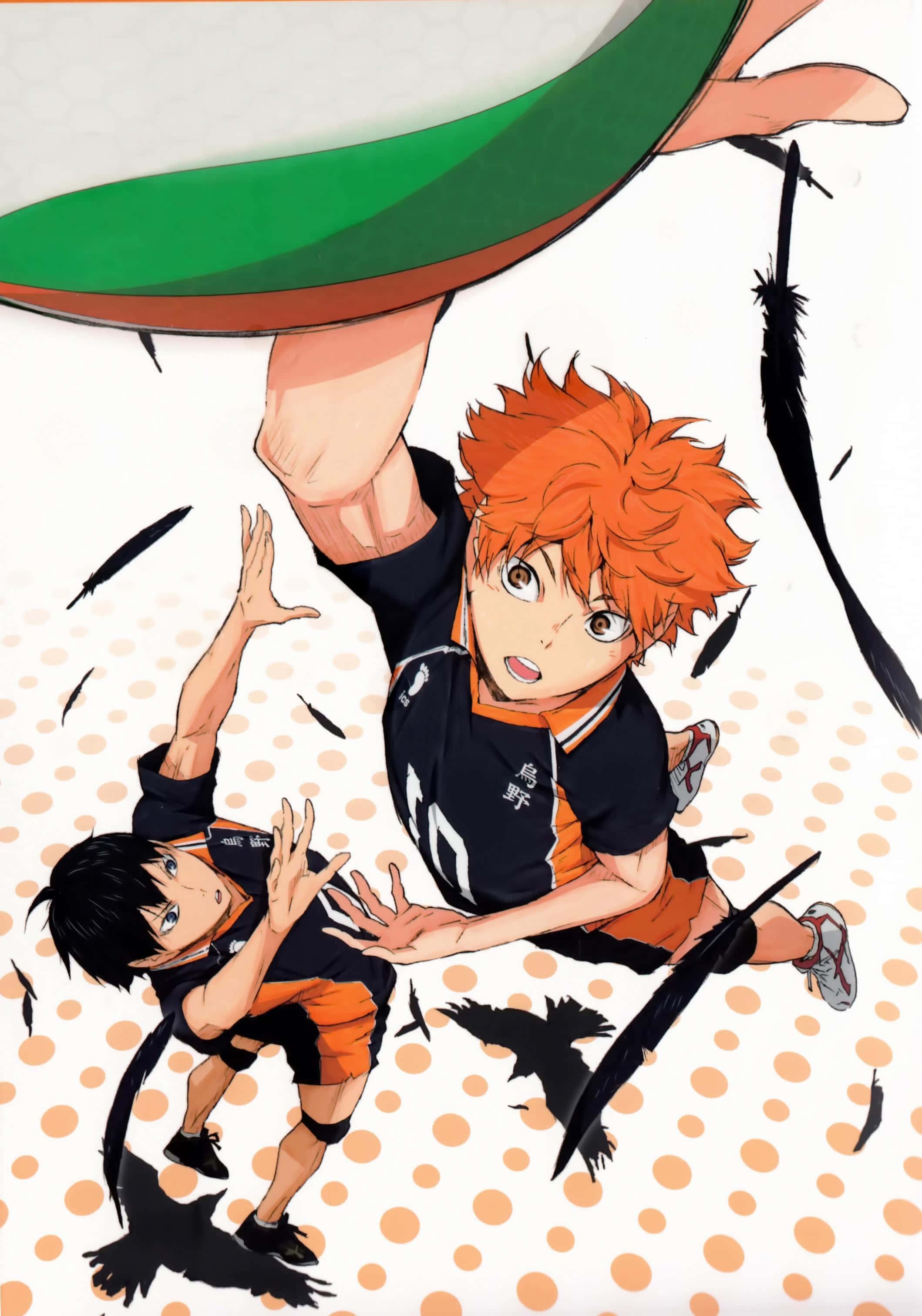 Haikyuu, iPhone wallpaper, anime volleyball players, 2K Phone Wallpaper