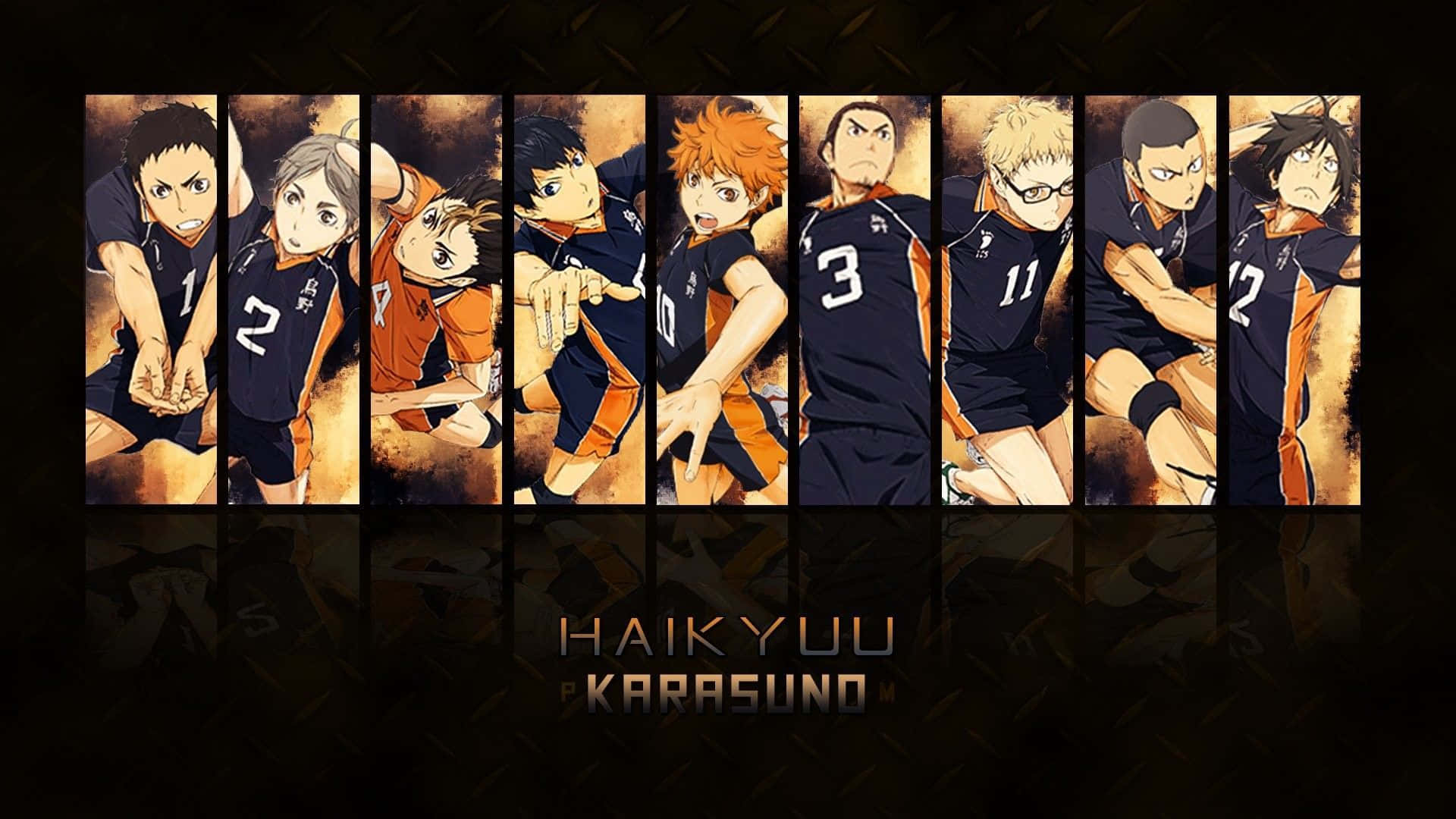 Haikyuu, Nekoma, anime volleyball players, Full HD Desktop Wallpaper