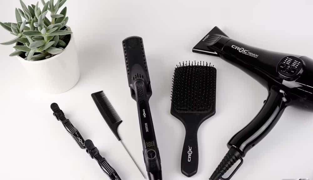 dryer brush, straightener, comb, SD Desktop Wallpaper