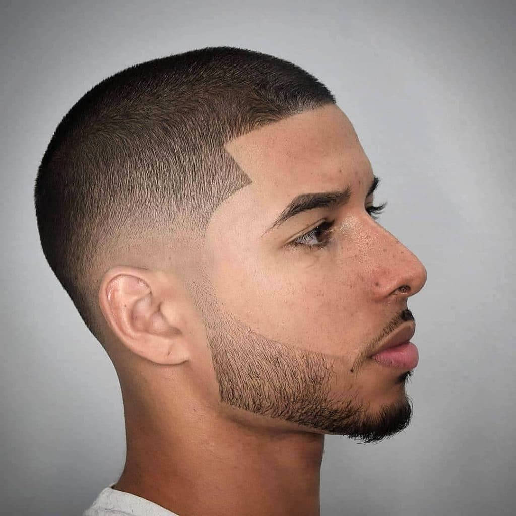 buzz cut, fade haircut, trimmed beard, SD Desktop Wallpaper