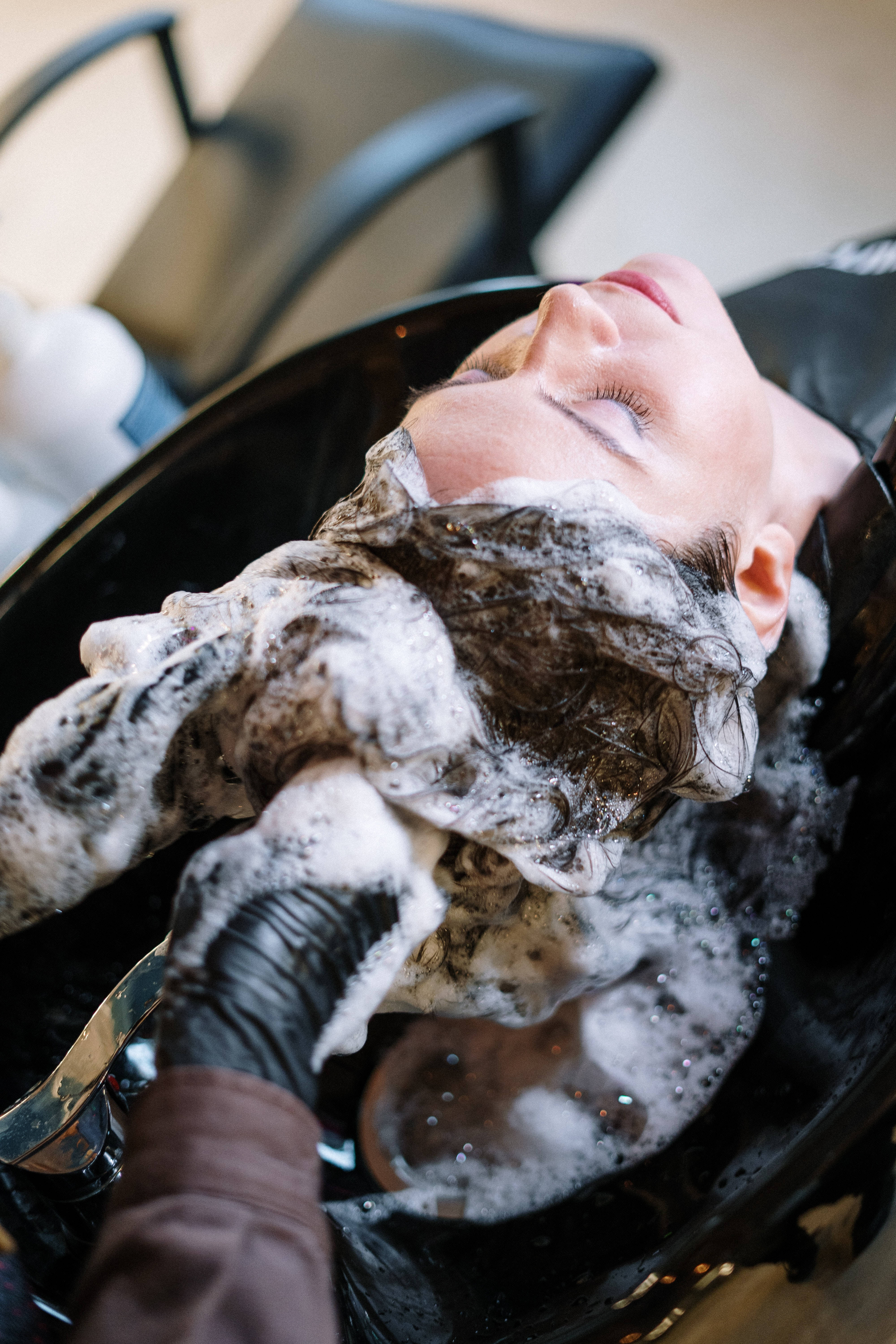 hair spa, beauty salon, salon sink, 5K Phone Wallpaper