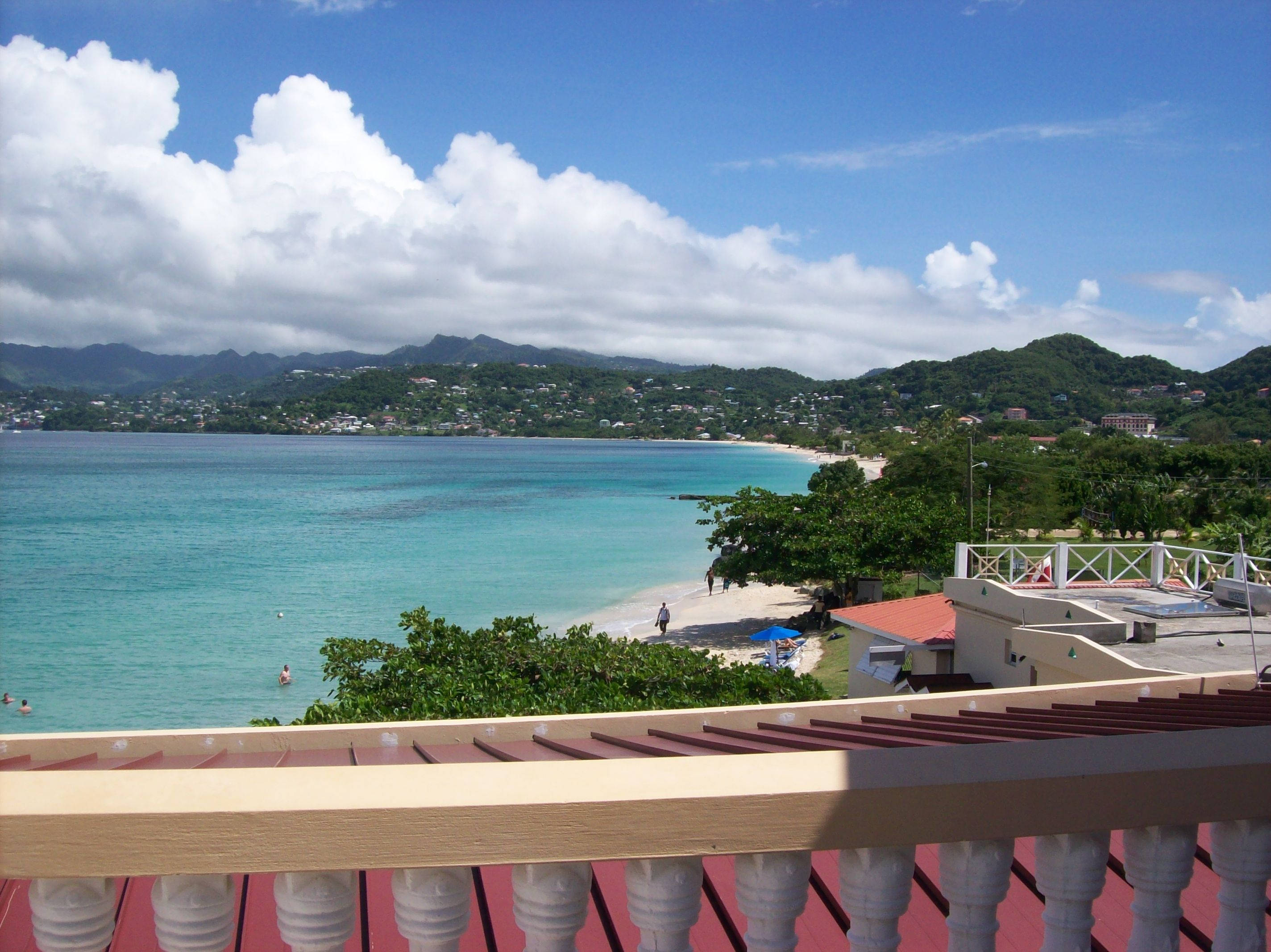 Haiti, turquoise bay, sandy beach, 2K Desktop Wallpaper