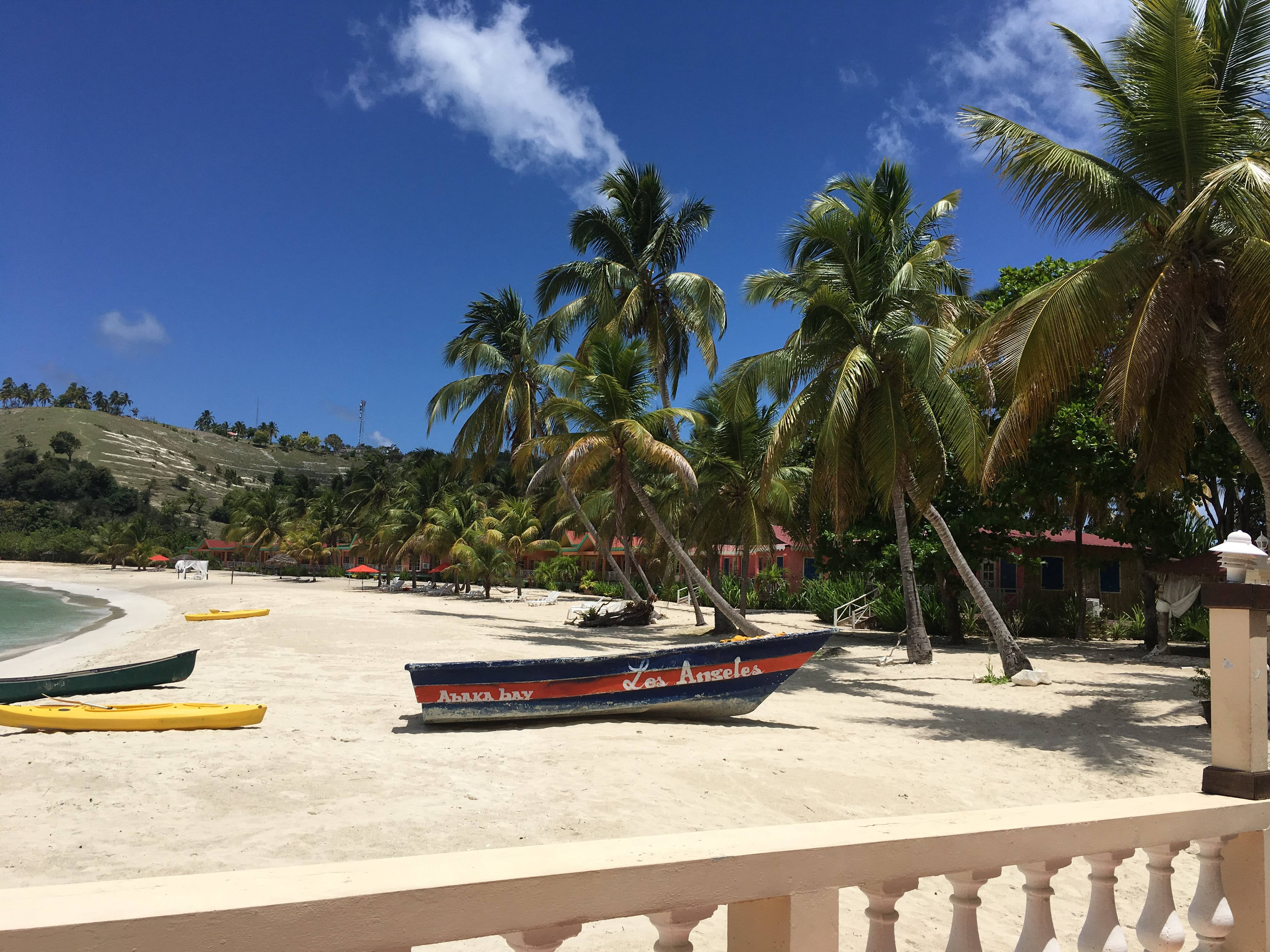 Haiti, boat, beach, 4K Desktop Wallpaper