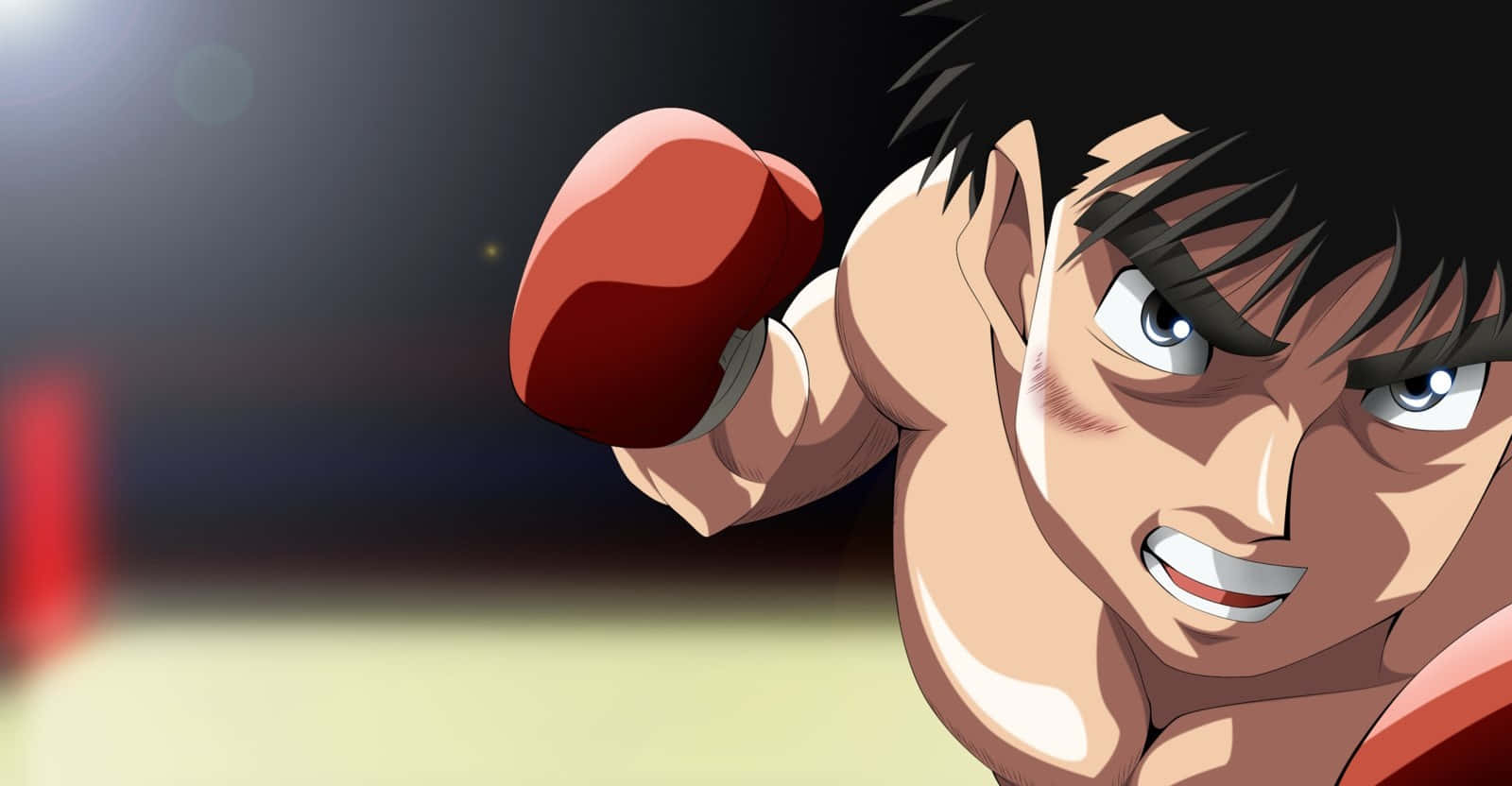 Hajime no Ippo, red gloves, boxing punch, HD Desktop Wallpaper