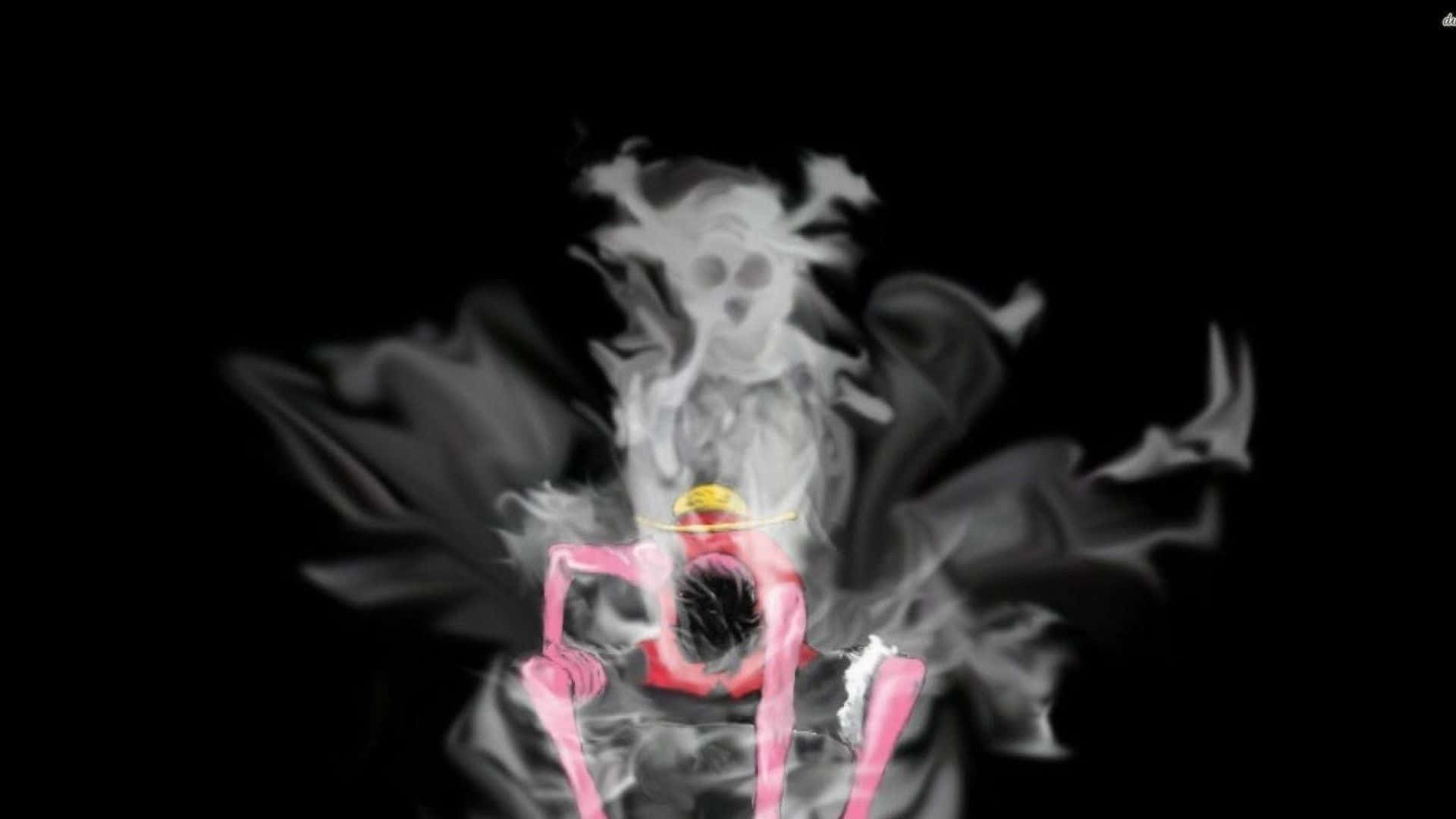 Hakimi, pink skeletal figure, yellow hat, Full HD Desktop Wallpaper