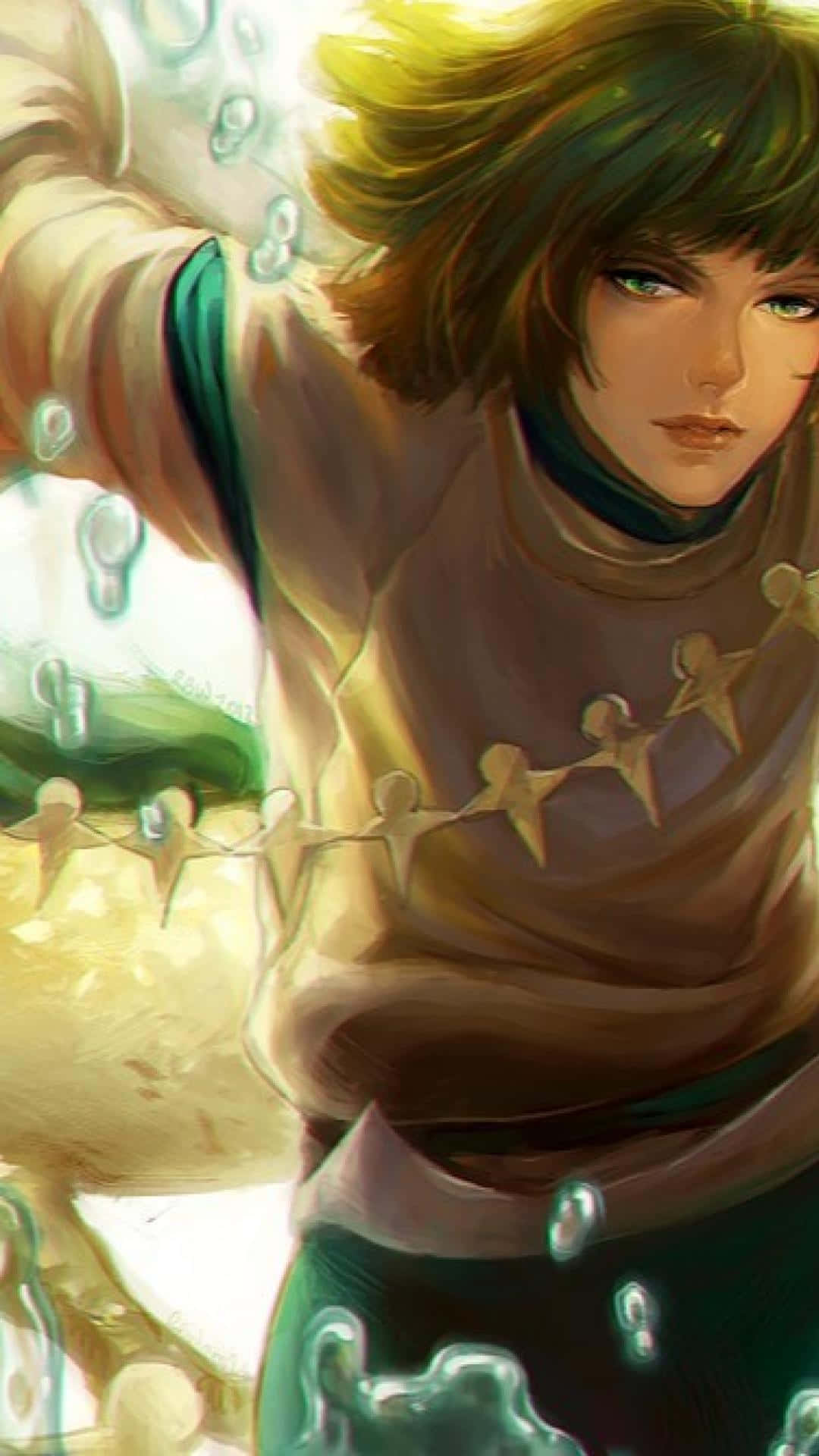 Haku, Spirited Away, green eyes, Full HD Phone Wallpaper