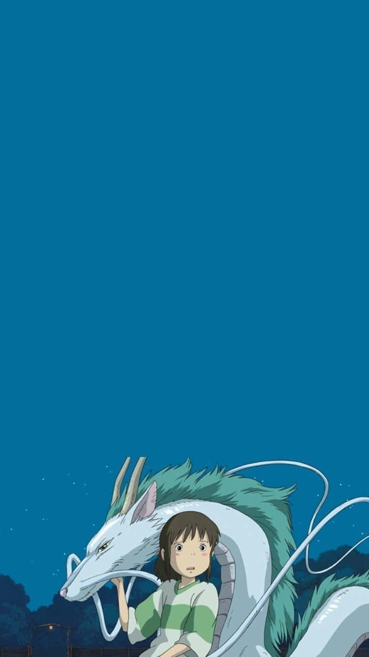 Haku, Spirited Away, white dragon, HD Phone Wallpaper