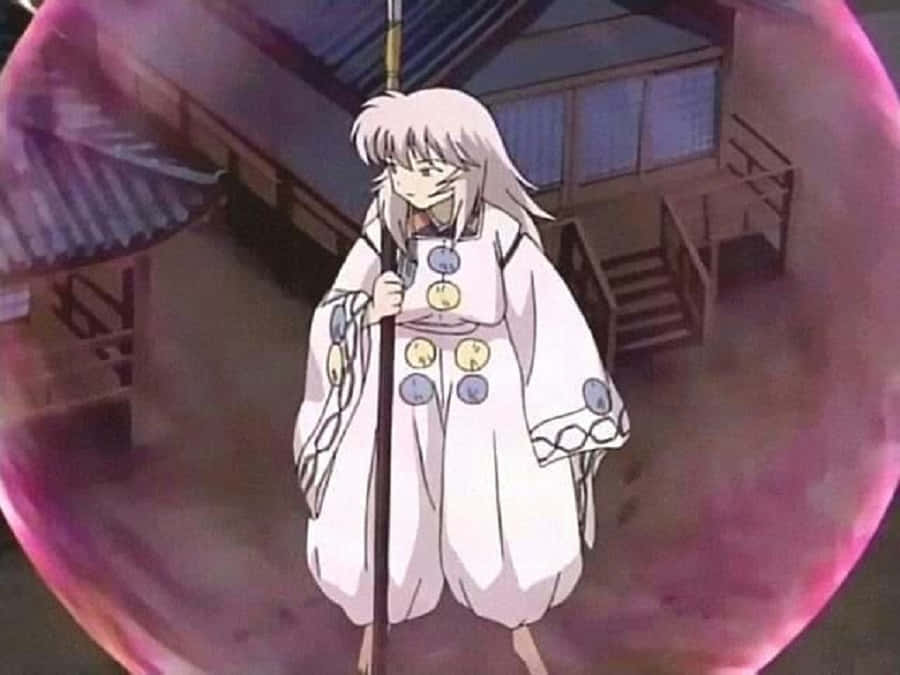 Hakudoshi, white hair, traditional robe, SD Desktop Wallpaper