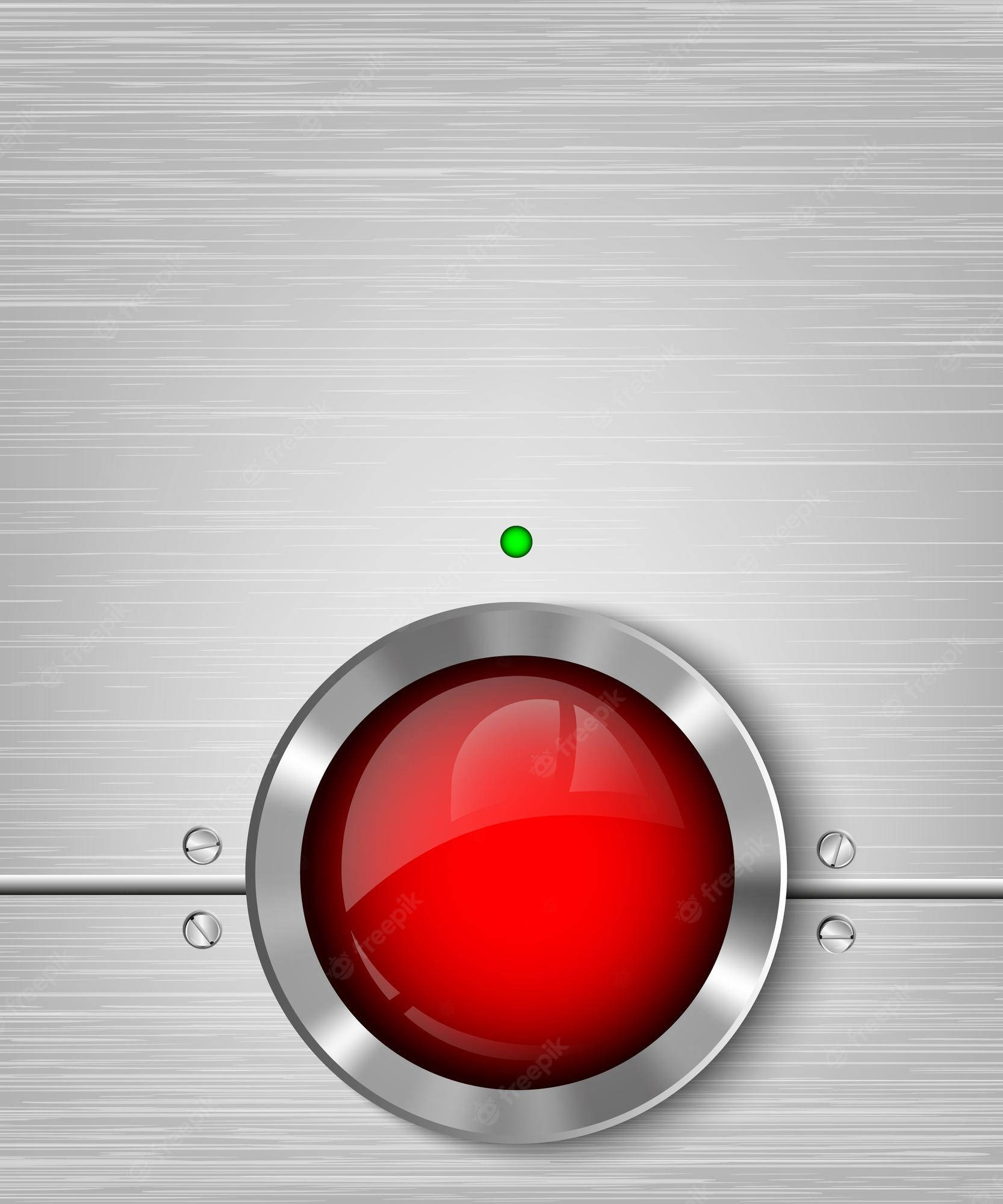 Hal 9000, glossy red button, green indicator light, Full HD Phone Wallpaper