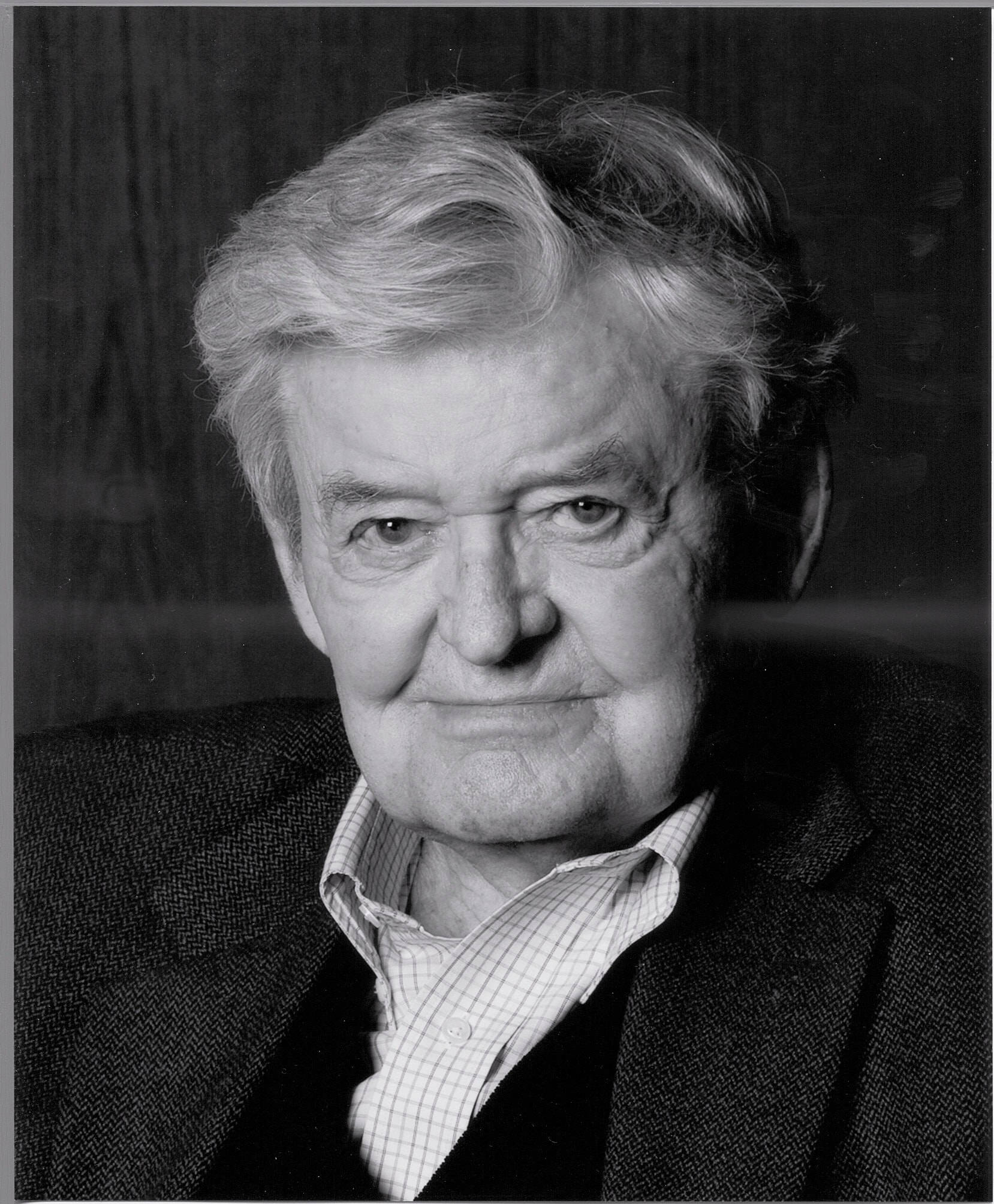 Hal Holbrook, black and white, elderly man, Full HD Phone Wallpaper