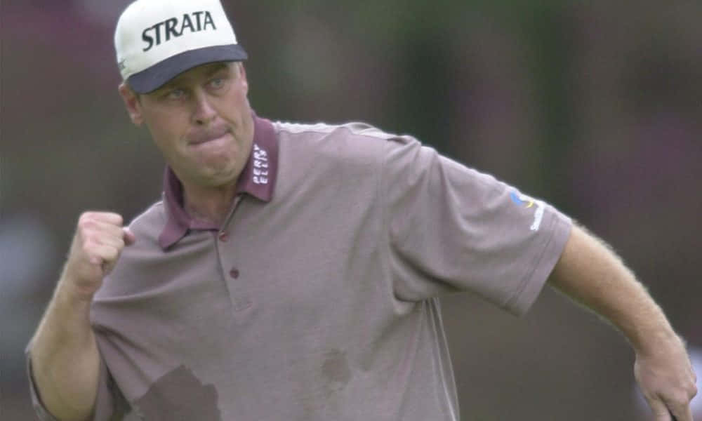 Hal Sutton, Strata cap, maroon polo, SD Desktop Wallpaper