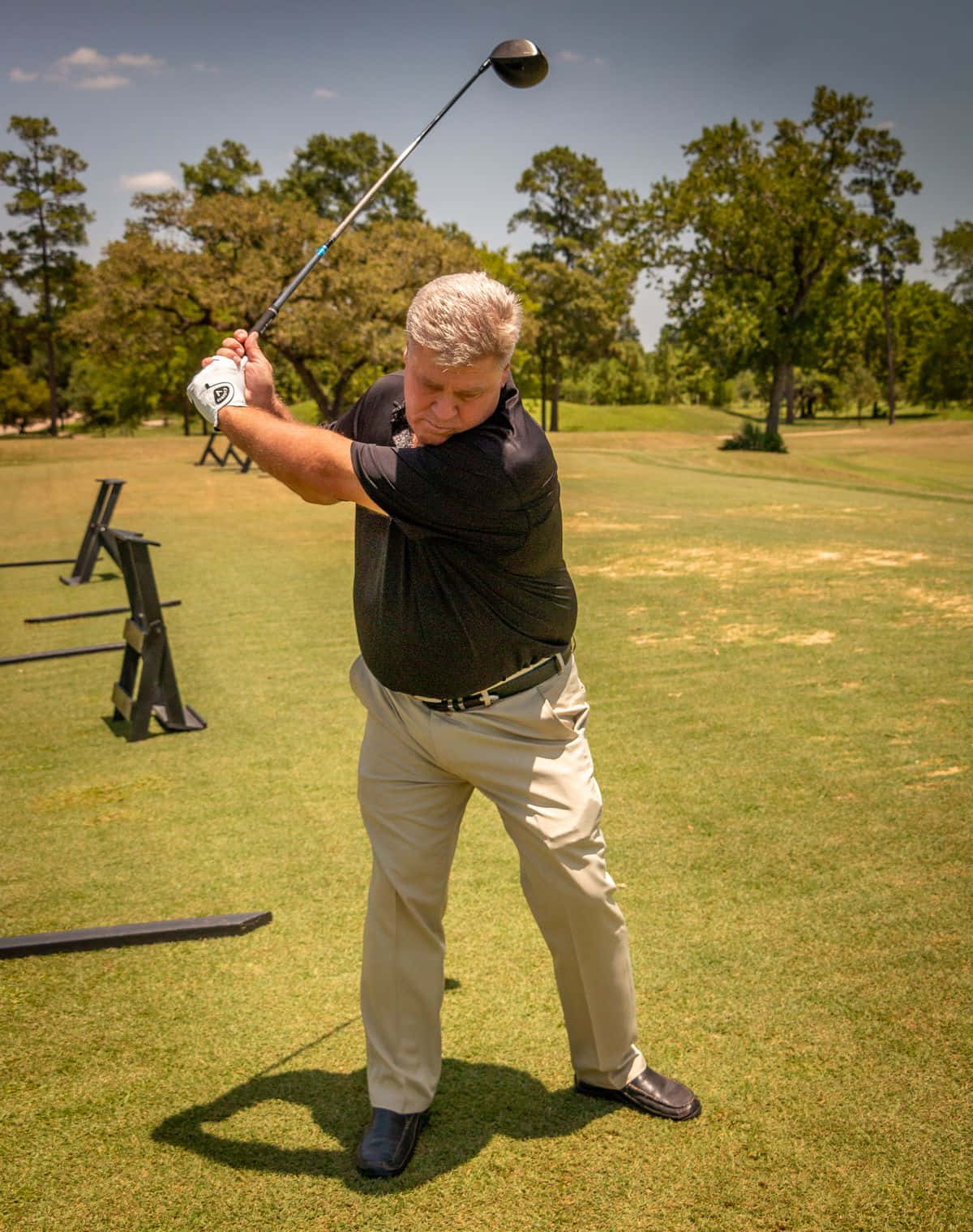 Hal Sutton, tee shot, golfer, HD Phone Wallpaper