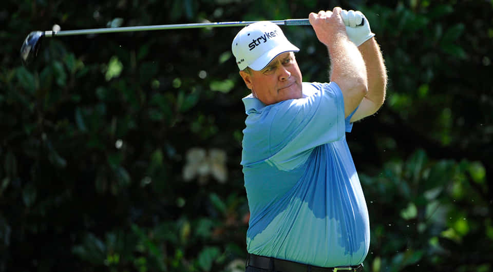 Hal Sutton, light blue shirt, white cap, SD Desktop Wallpaper
