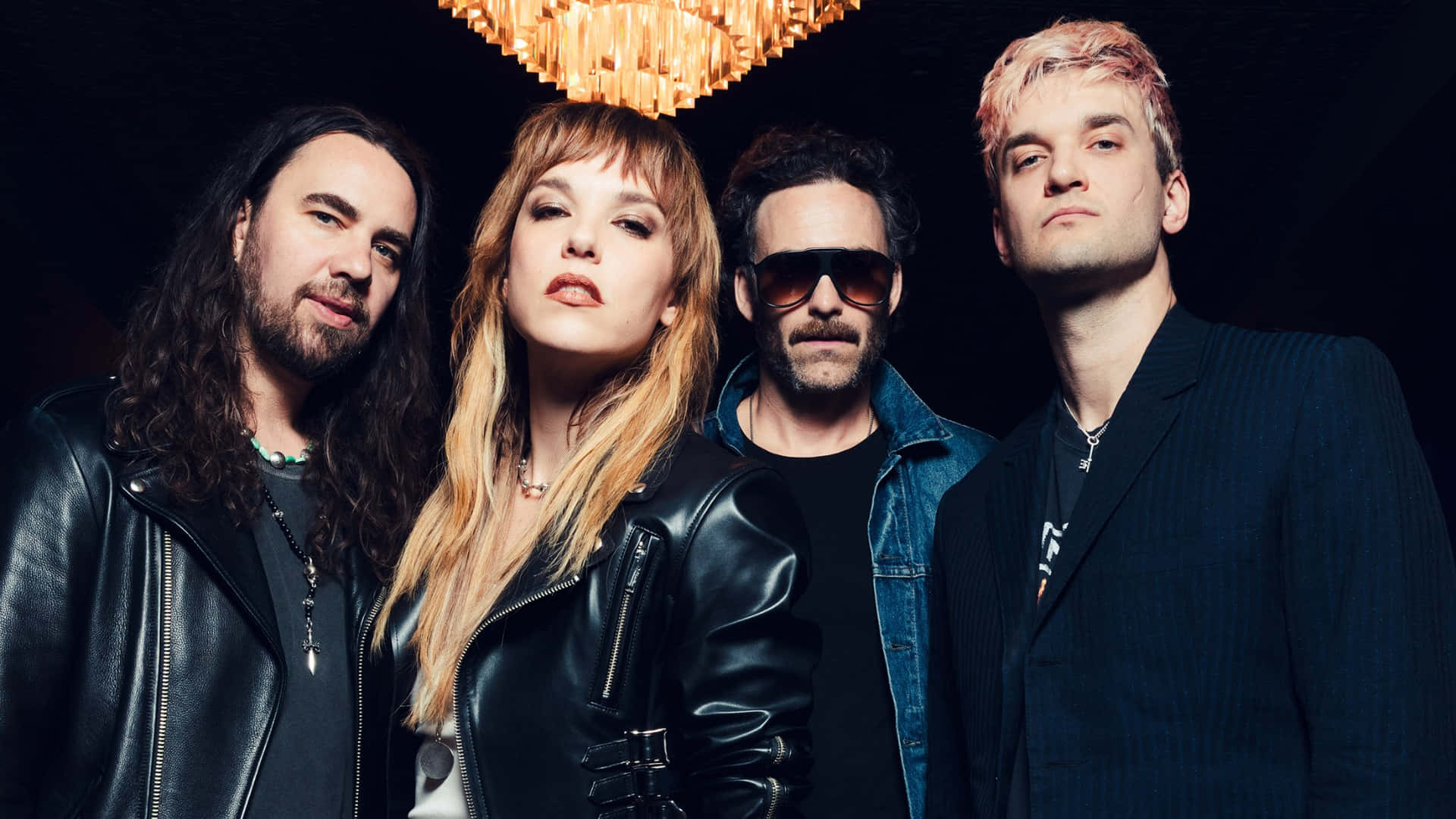 Halestorm, chandelier, glowing, Full HD Desktop Wallpaper