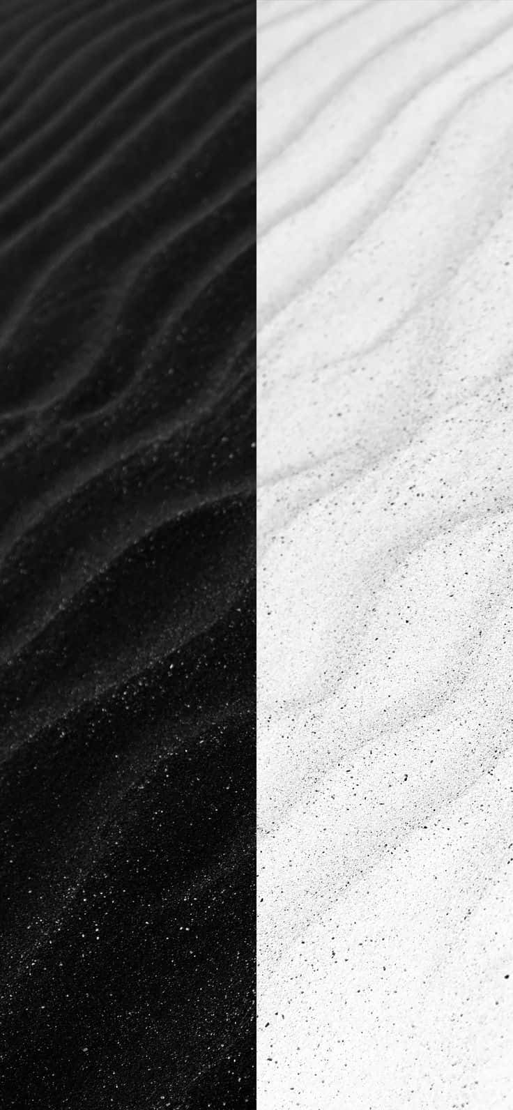 Half Black Half White, dark textured sand, bright textured sand, HD Phone Wallpaper