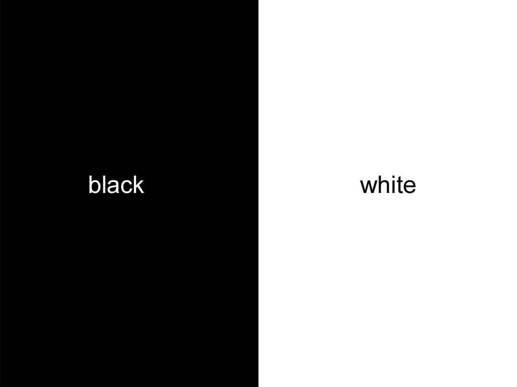 half black half white, black, white, SD Desktop Wallpaper