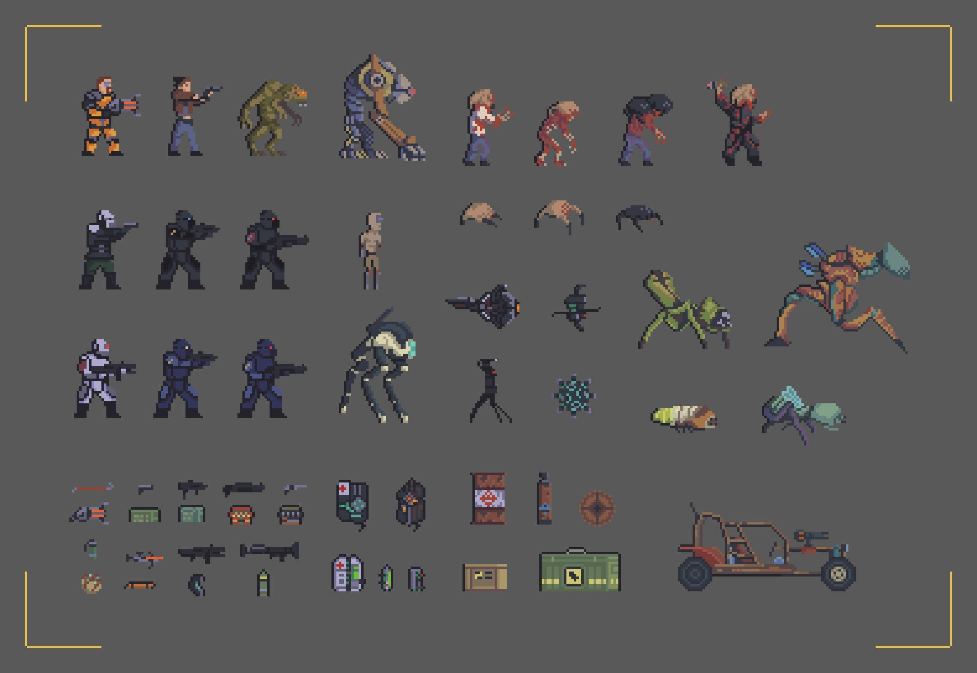 Half-Life, 8-Bit, pixel art, Full HD Desktop Wallpaper